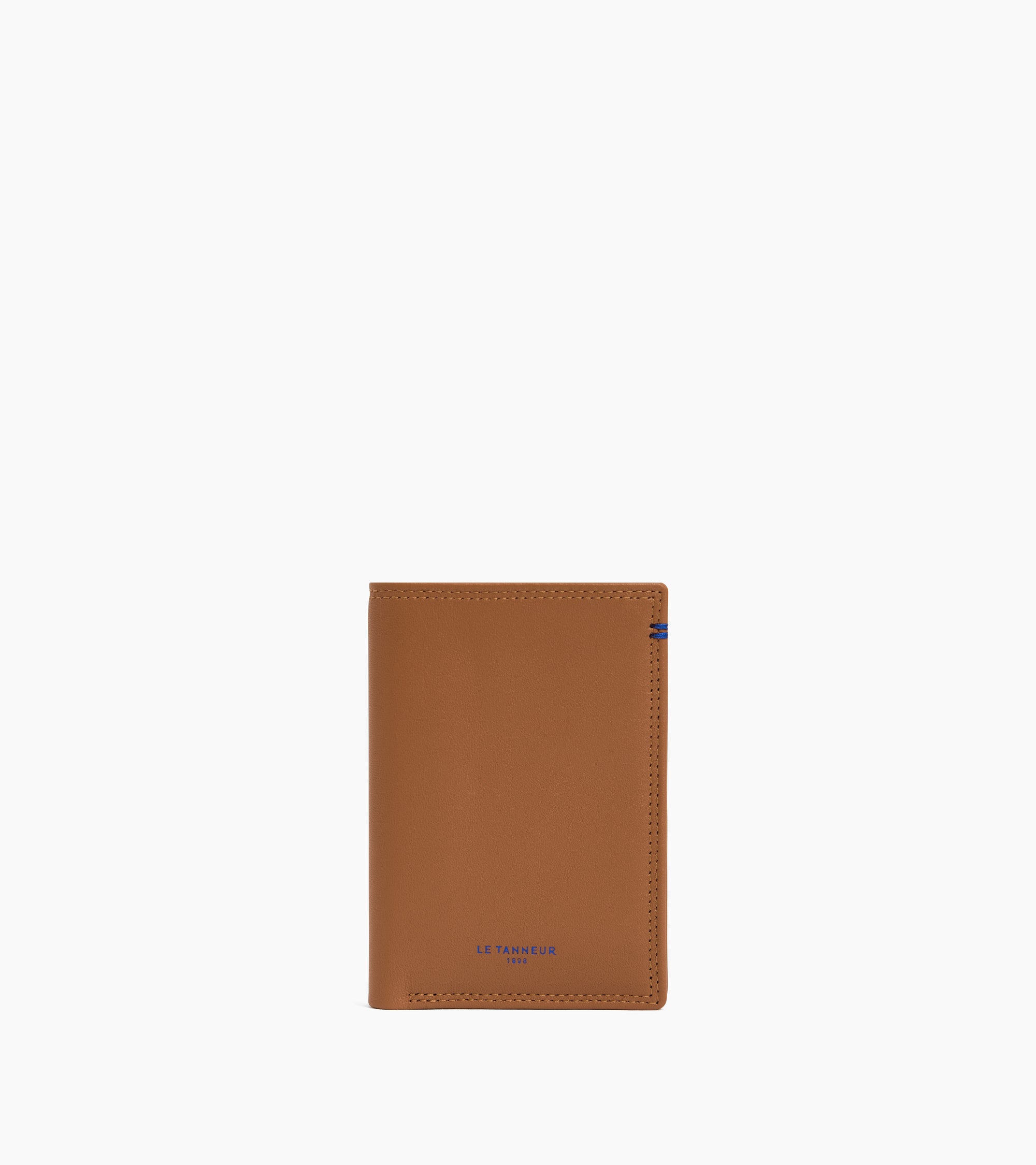Martin vertical card holder in smooth leather