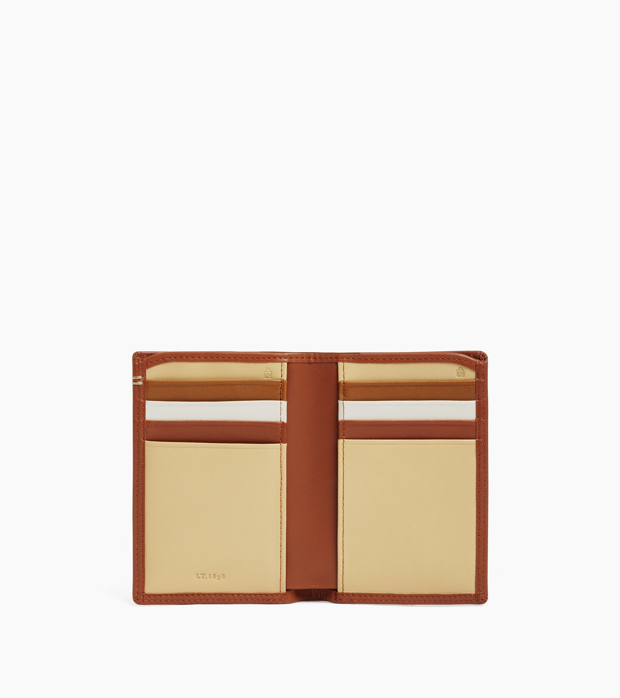 Martin smooth leather vertical card holder