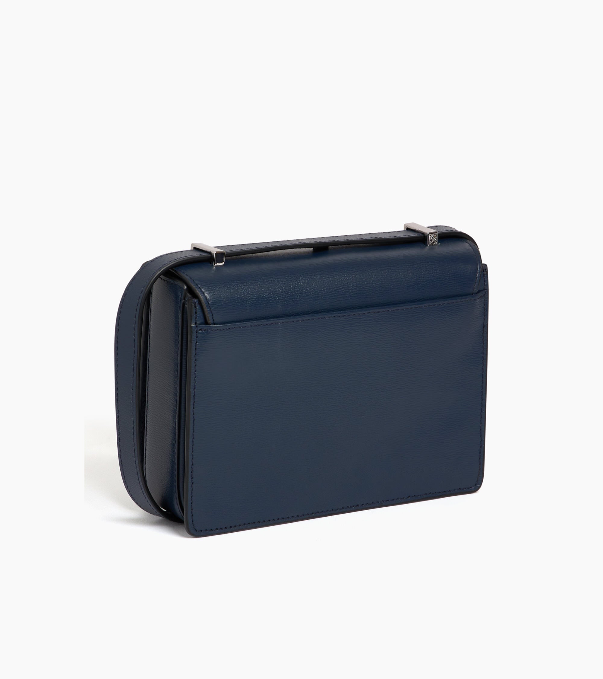 Naya small leather shoulder bag with cork effect