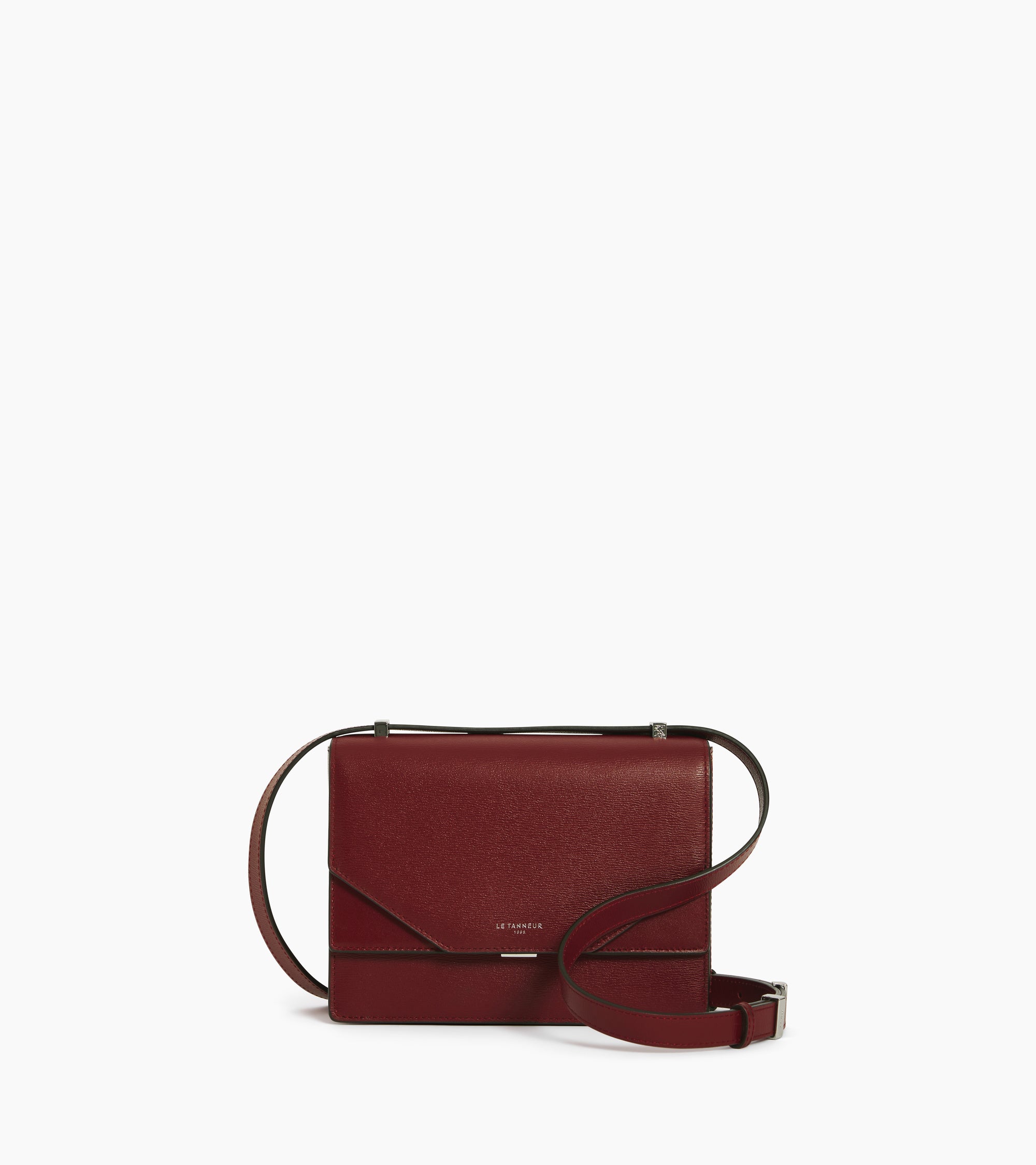 Naya small shoulder bag in leather with cork effect