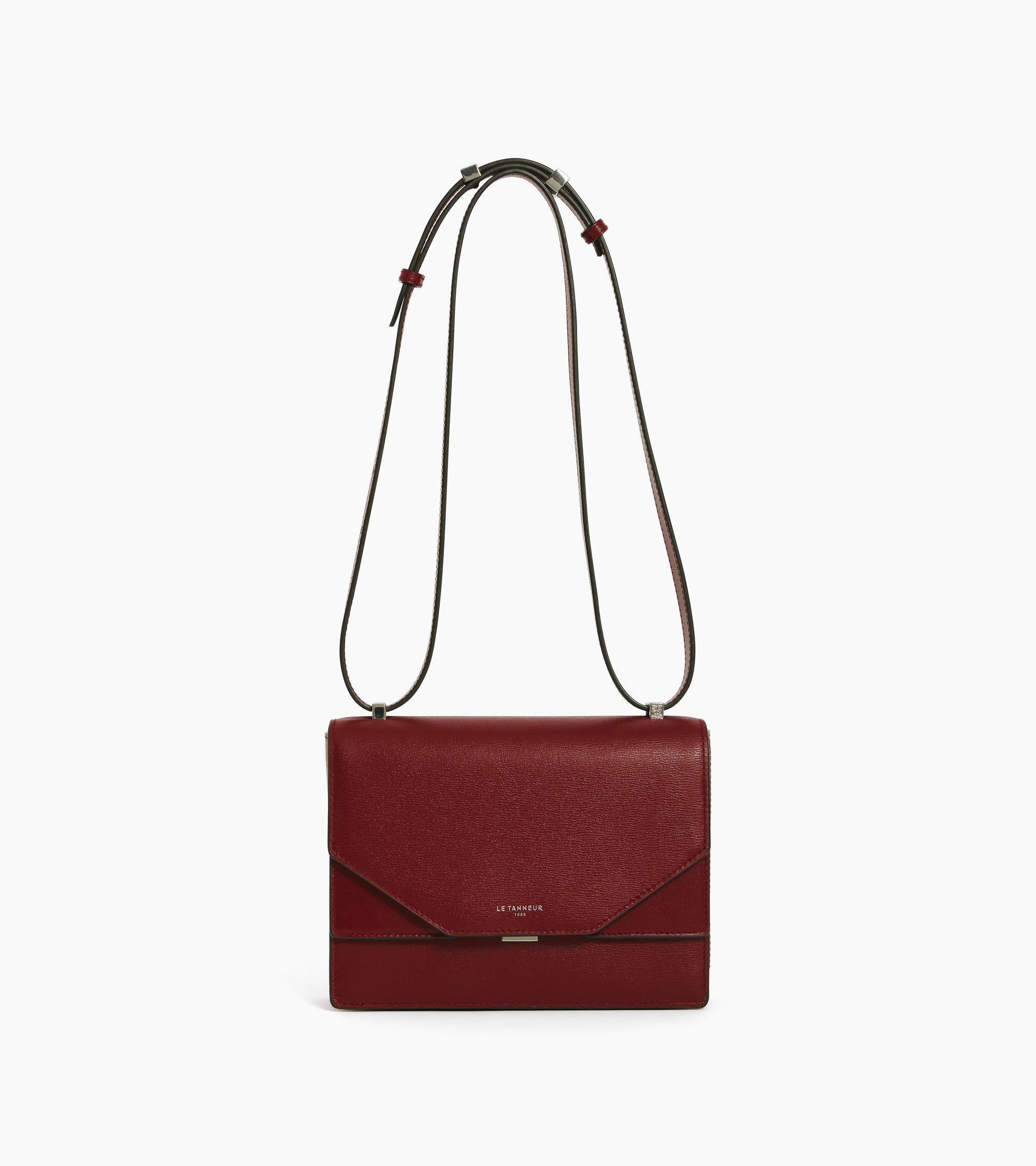 Naya small shoulder bag in leather with cork effect