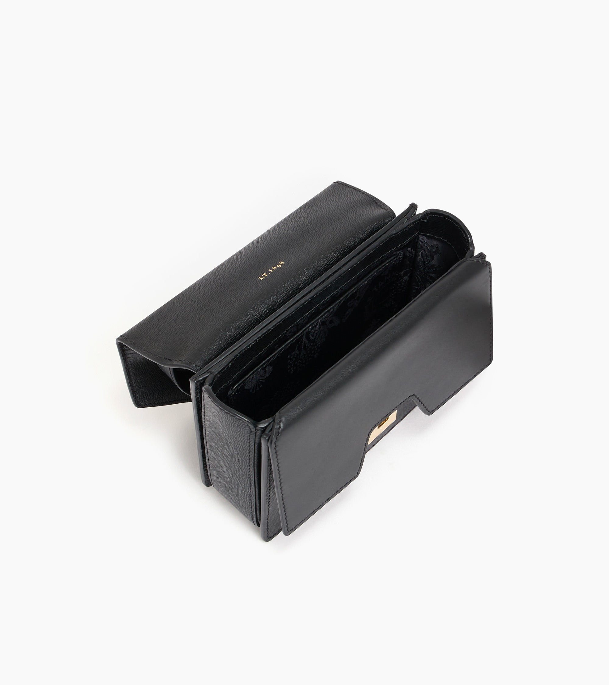 Naya mini shoulder bag in cork effect leather