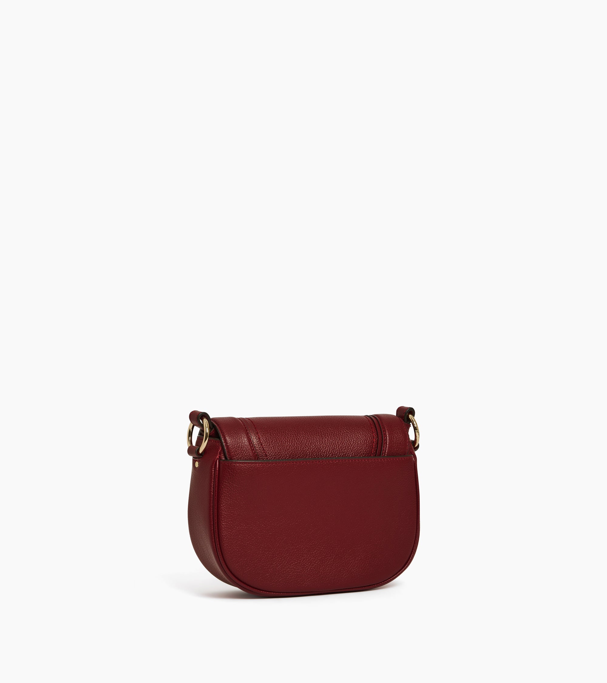 Ella medium crossbody bag in grained leather