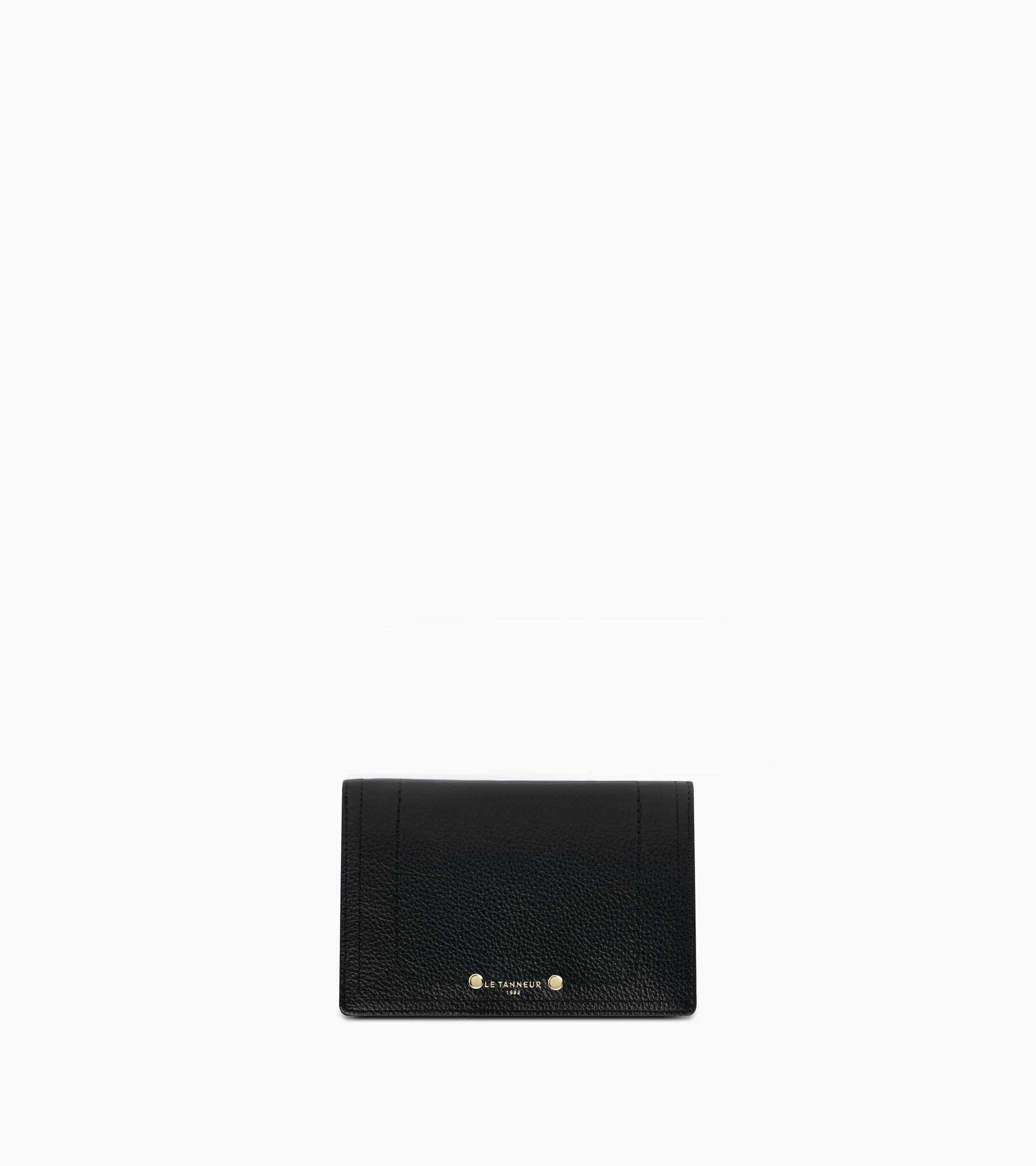 Ella medium wallet in grained leather