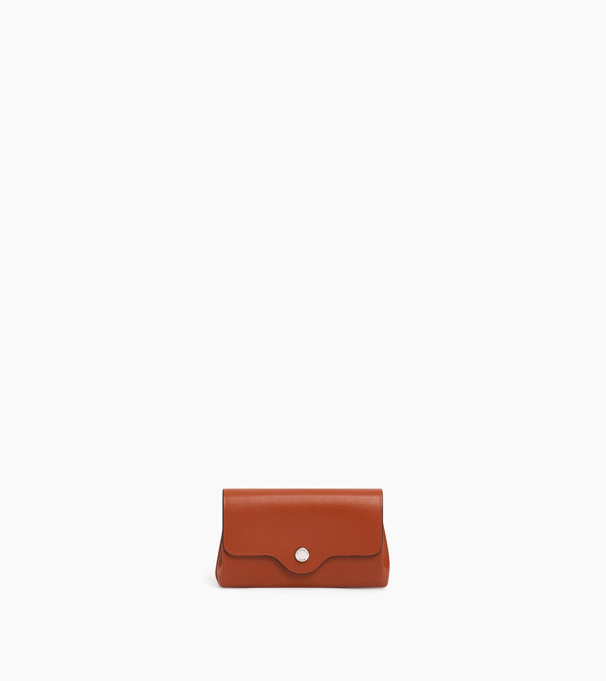 Sans Couture coin purse in smooth leather