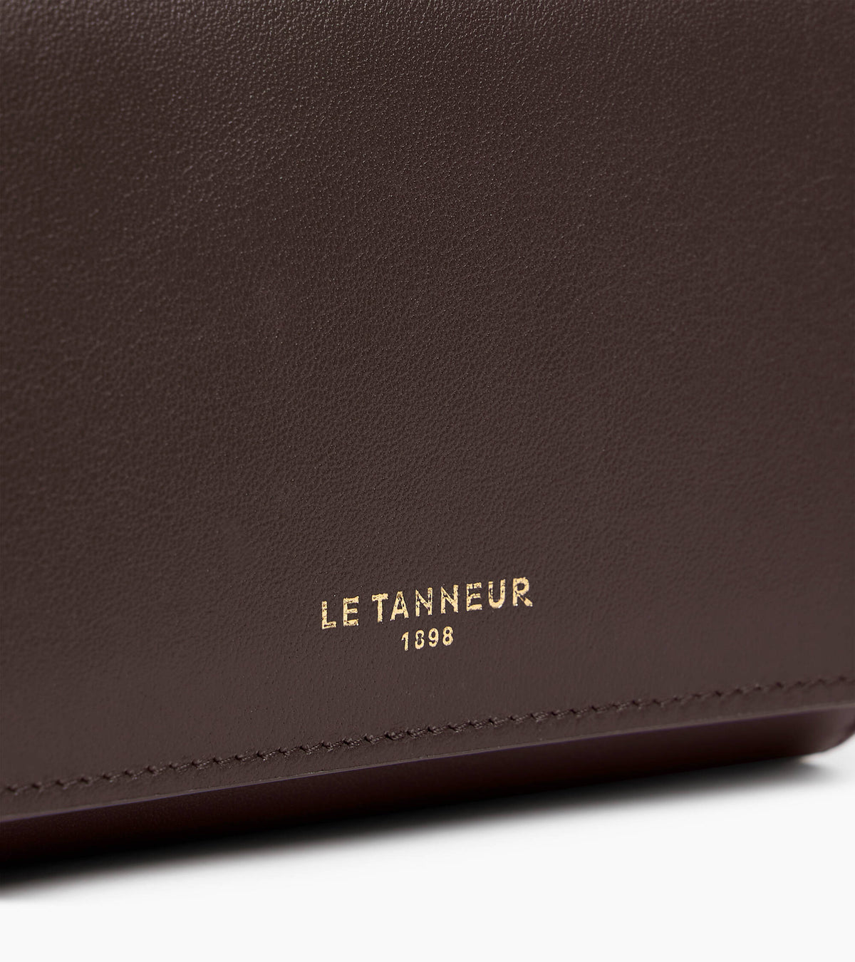 Louison medium wallet with flap in smooth leather