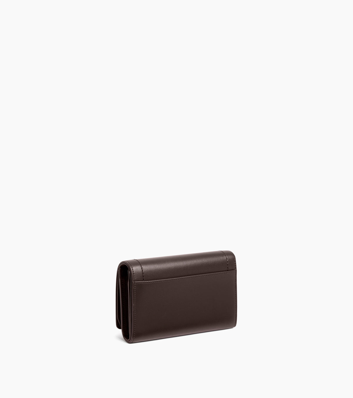 Louison medium wallet with flap in smooth leather