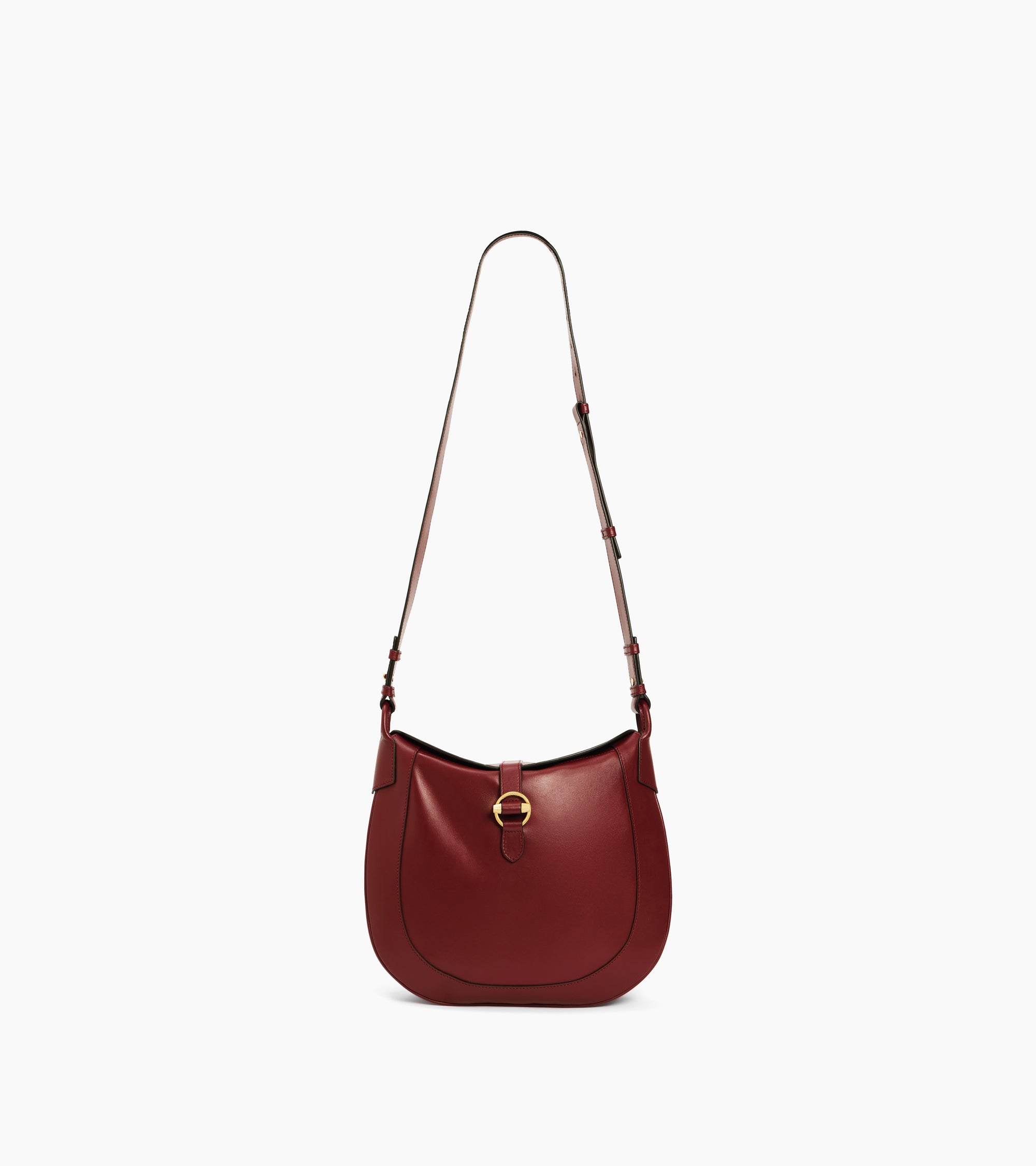 Pia large shoulder bag in smooth leather