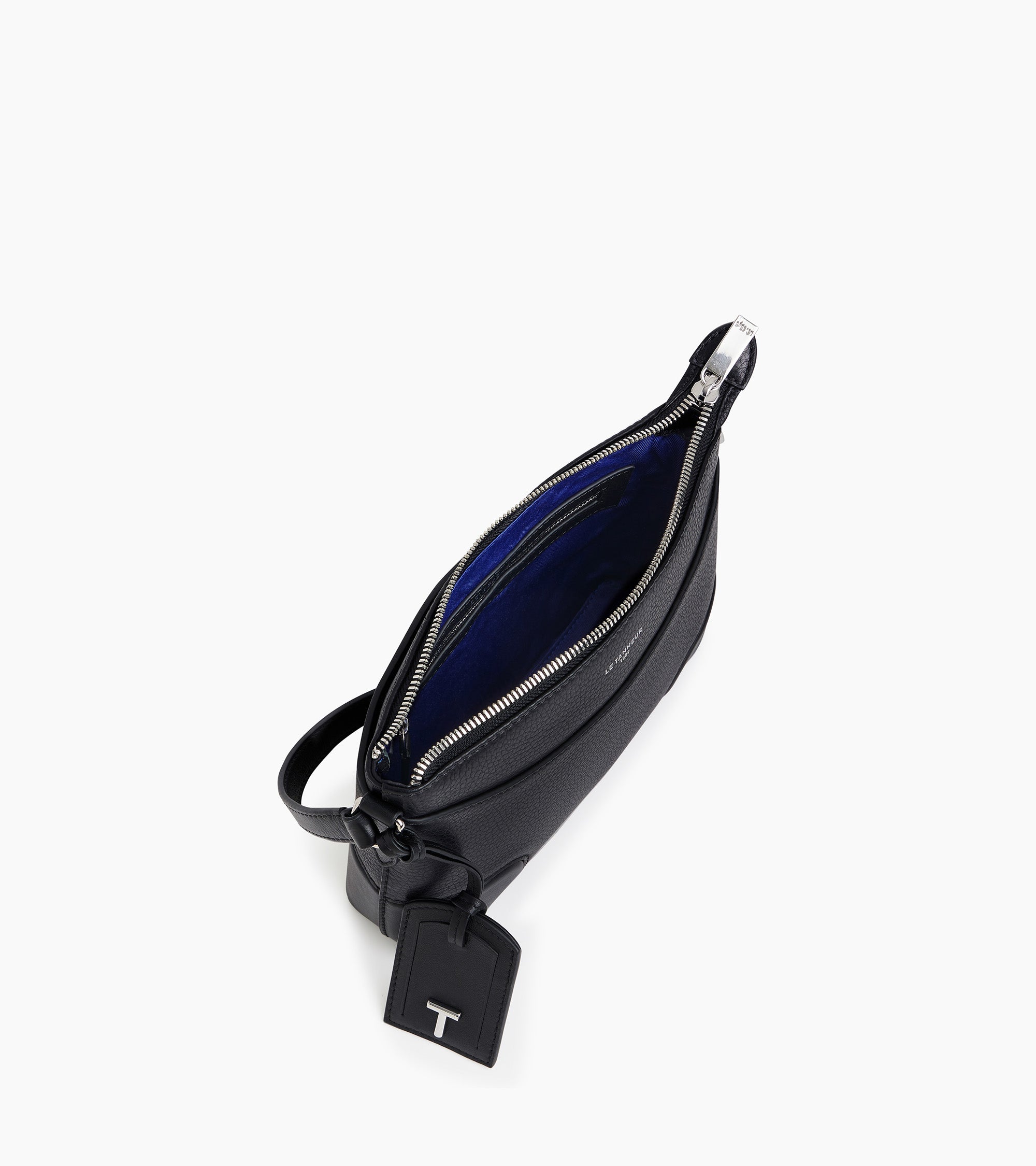 Romy small shoulder bag in smooth grained leather