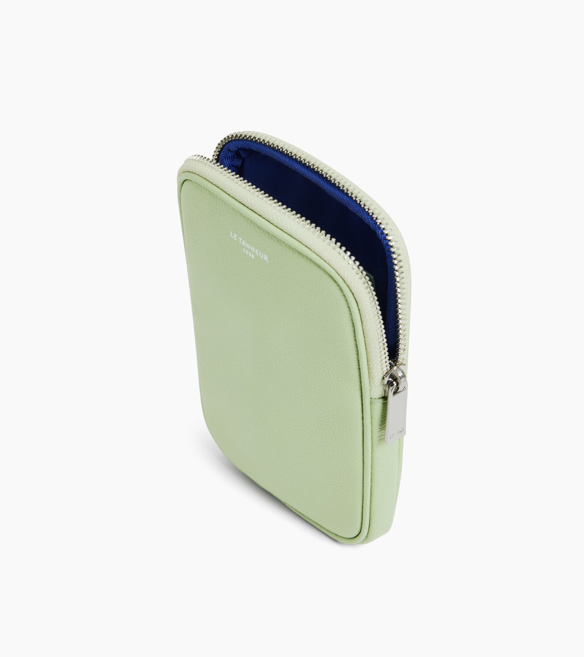 Emile phone case in grained leather