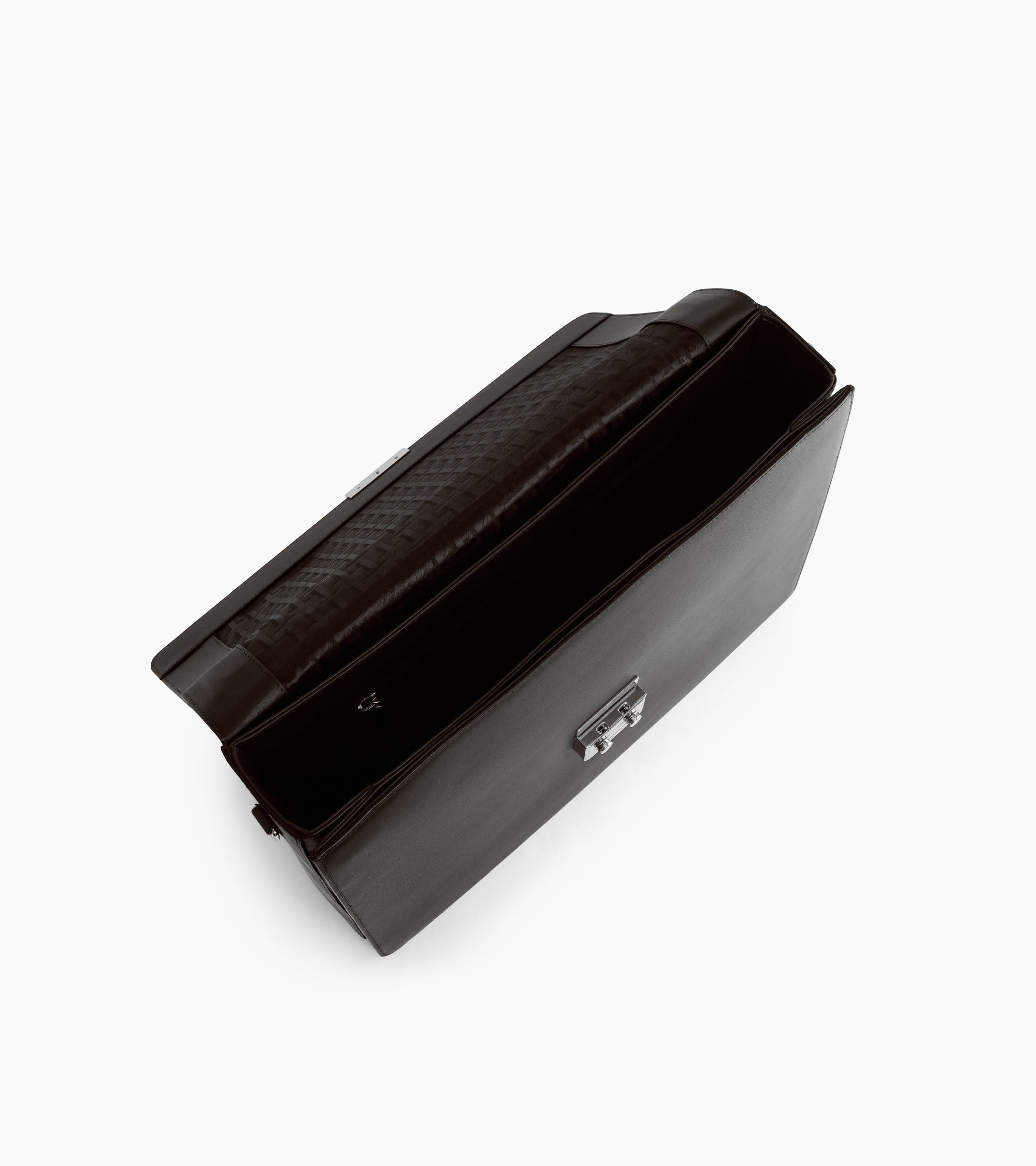 Albert 1 gusset briefcase in smooth leather