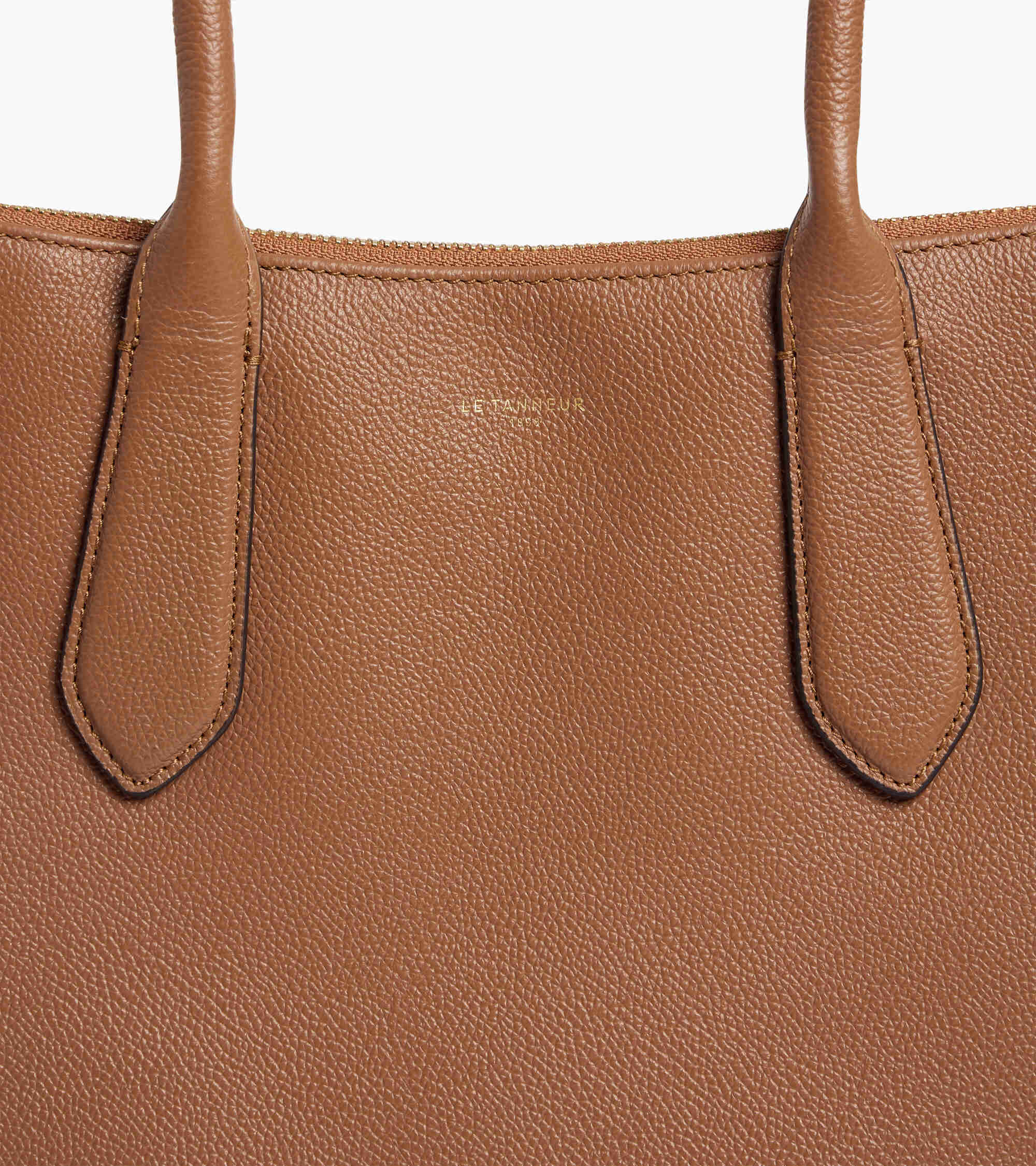 Apolline 14" document case in grained leather