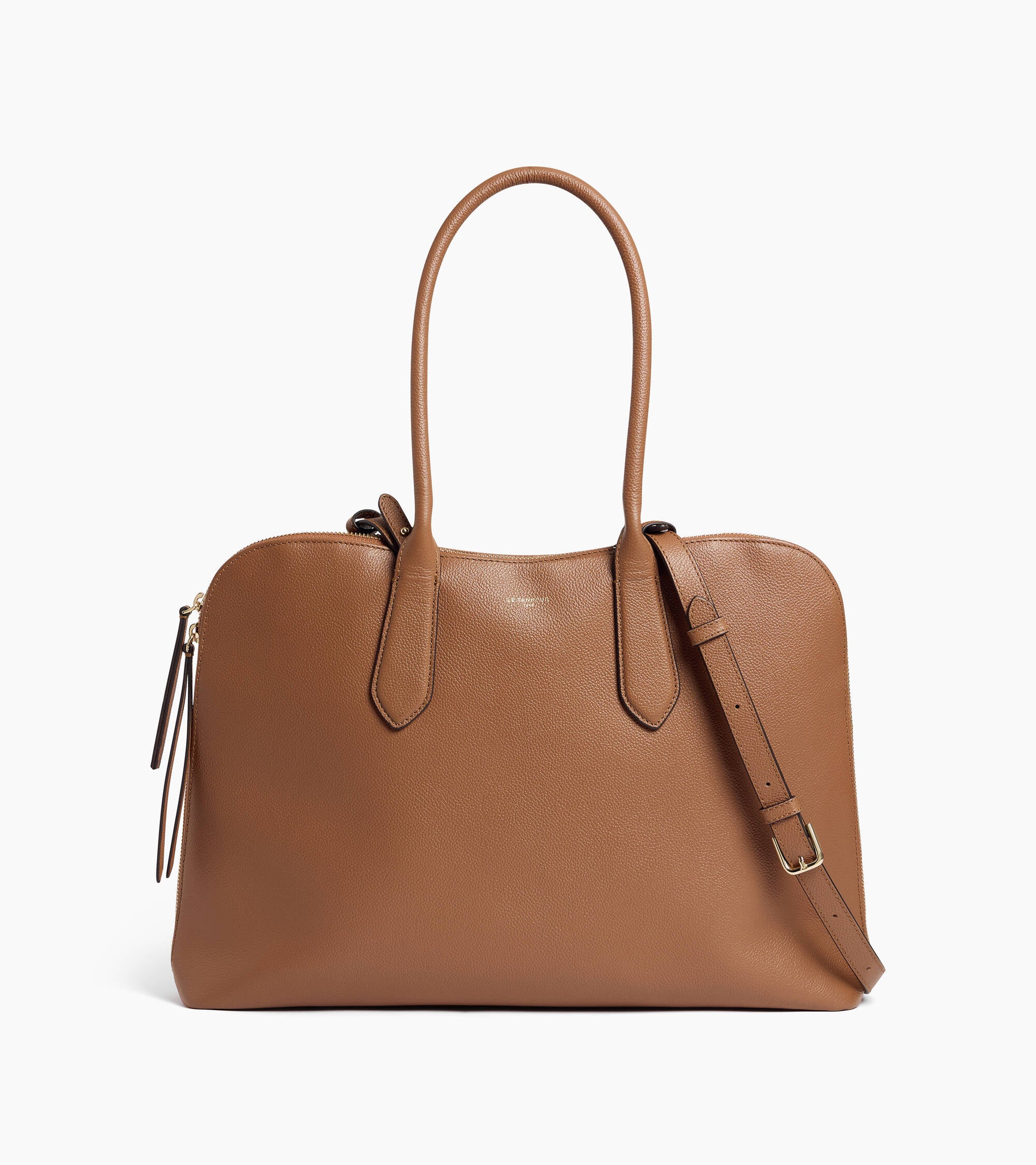 Apolline 14" document case in grained leather