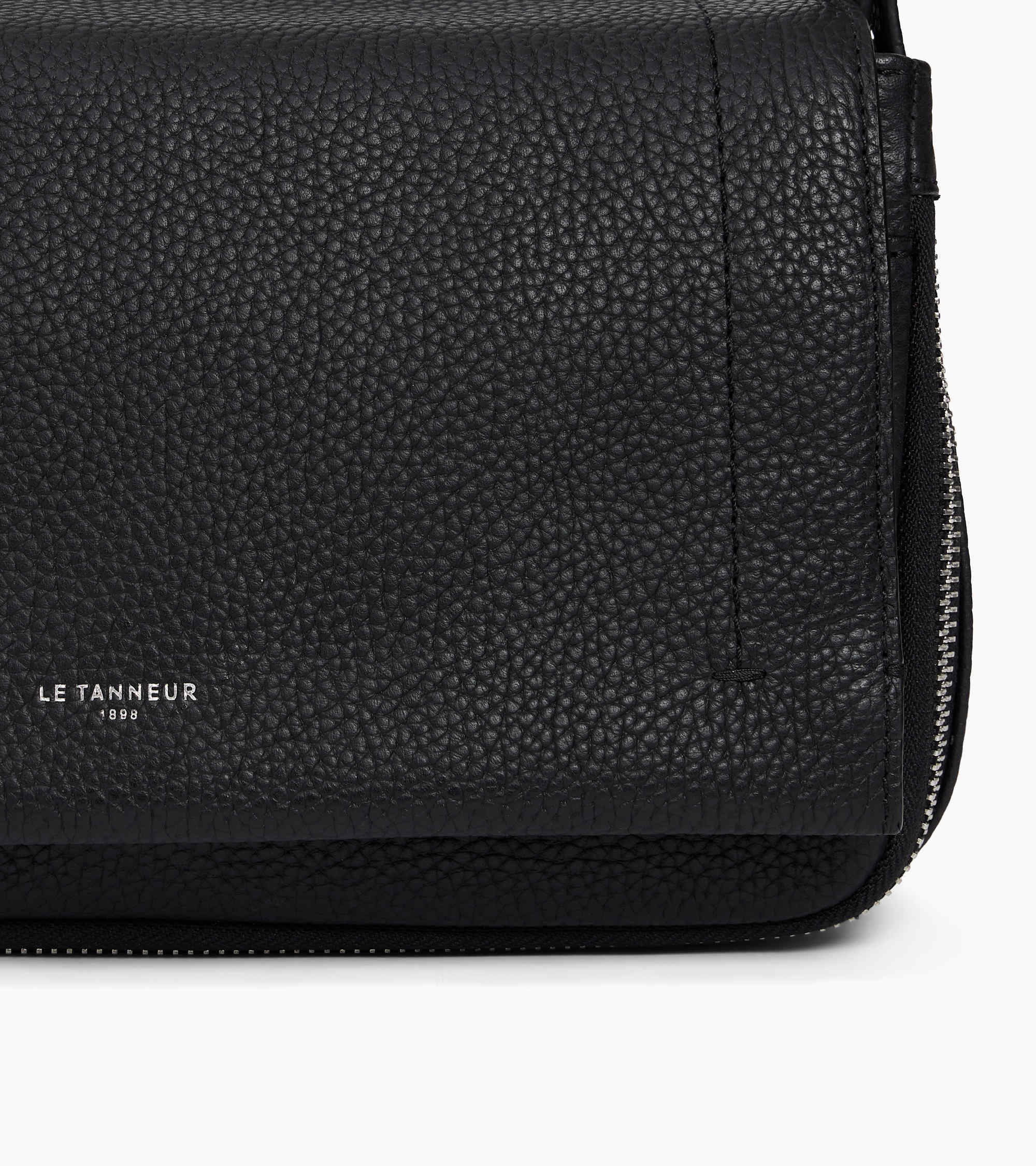 Aurore small shoulder bag in grained leather