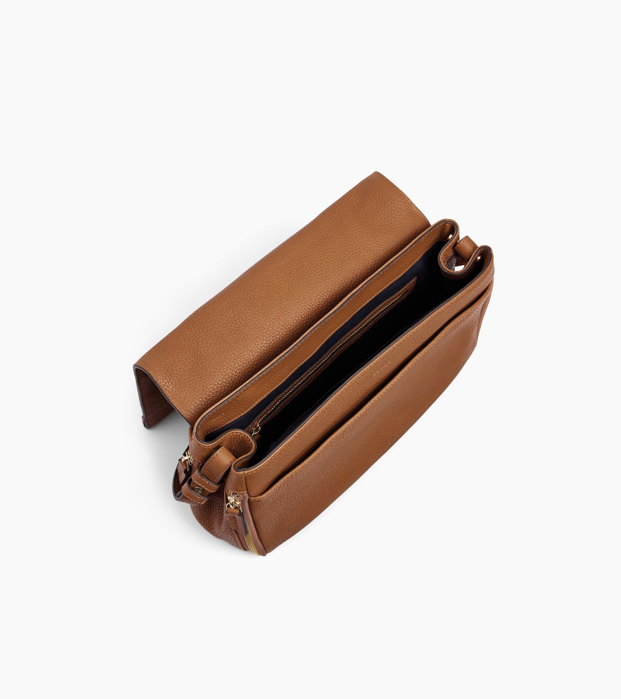 Aurore medium shoulder bag in grained leather