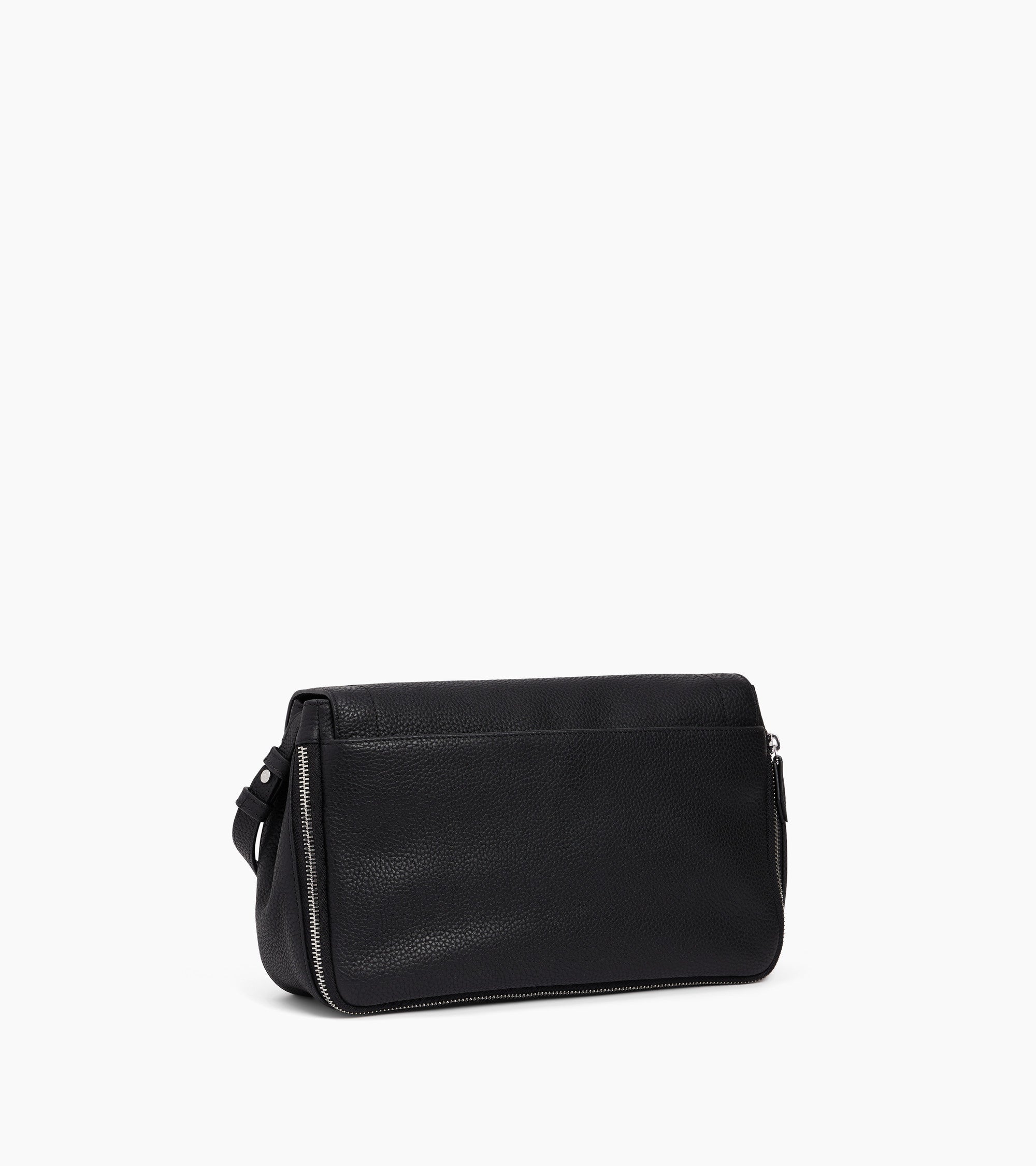Aurore medium shoulder bag in grained leather