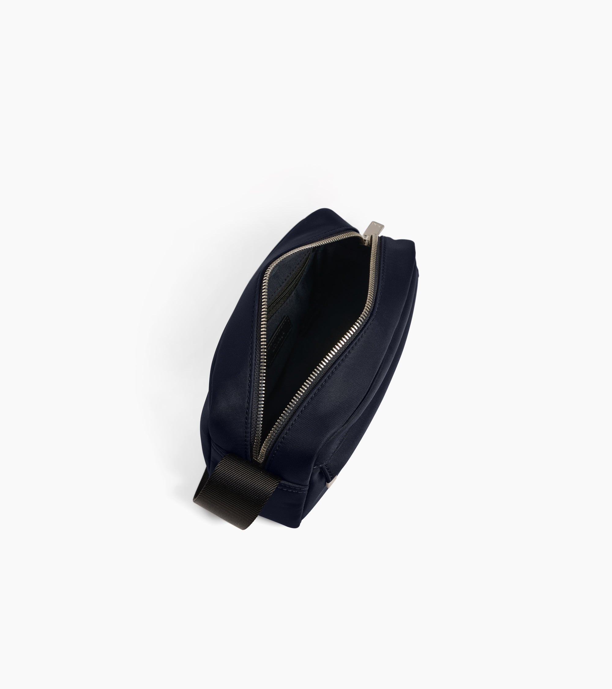 Basile small shoulder bag in nylon canvas and smooth leather