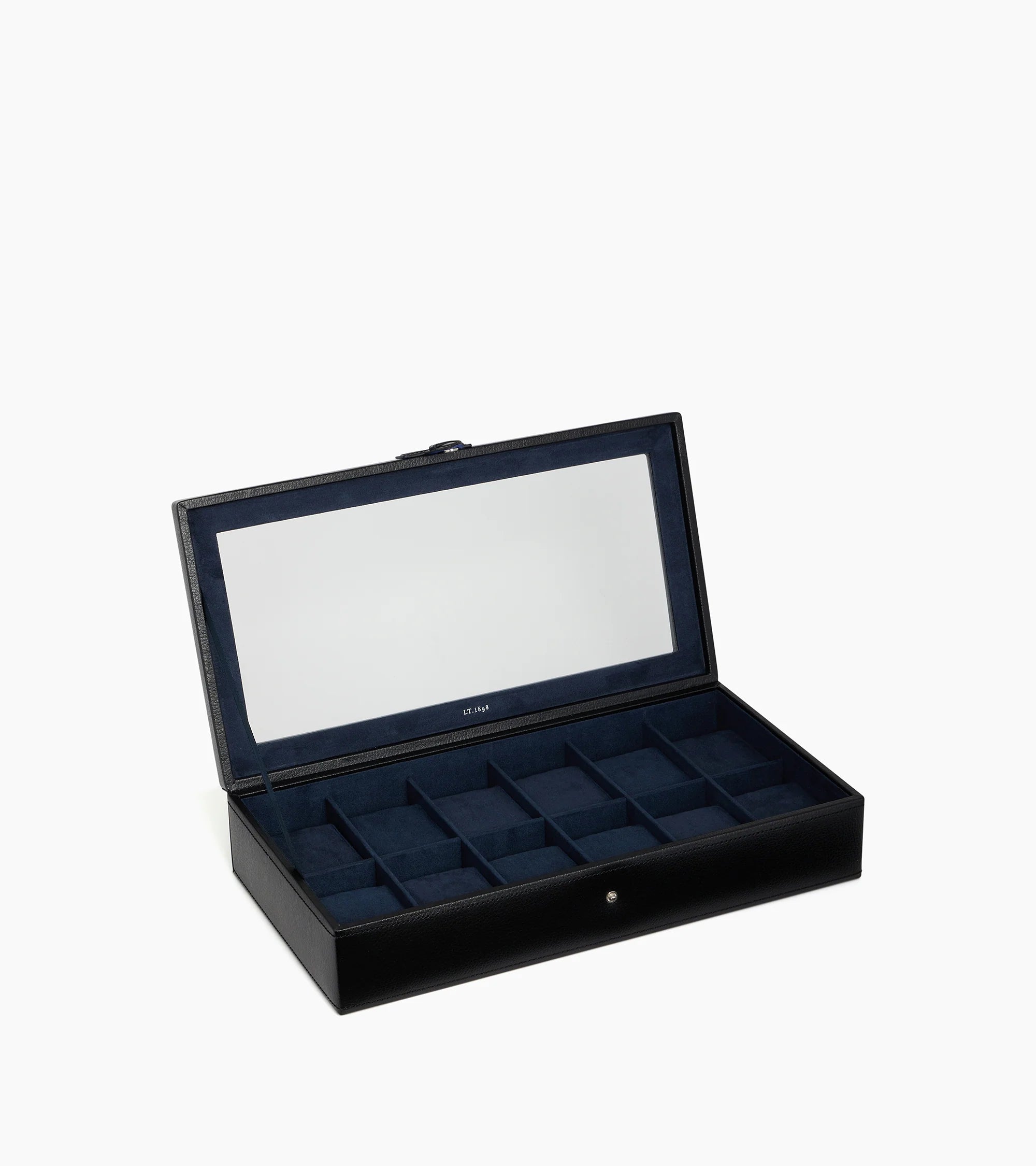 12 slot watch box