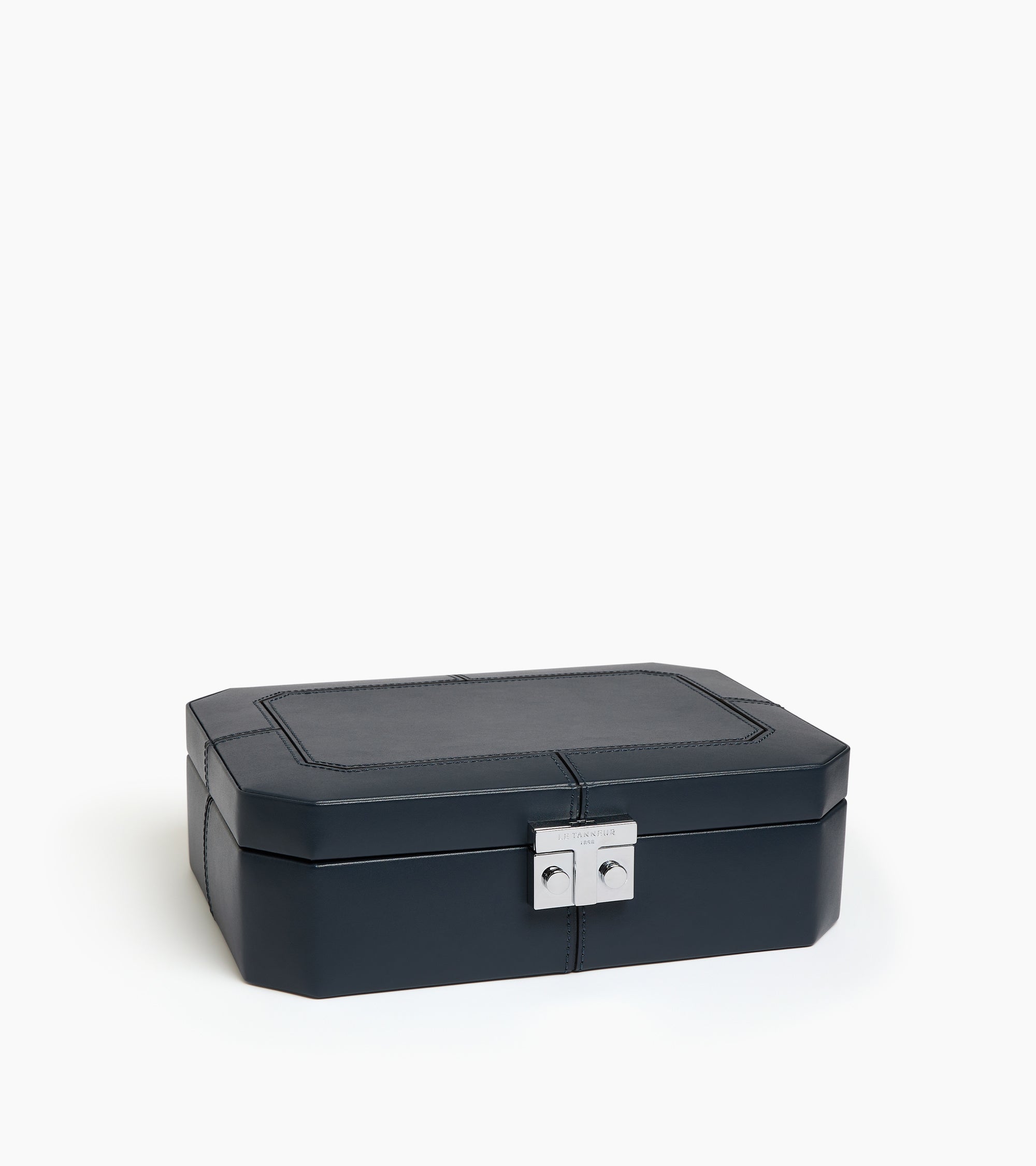6-watch and cufflinks box in leather