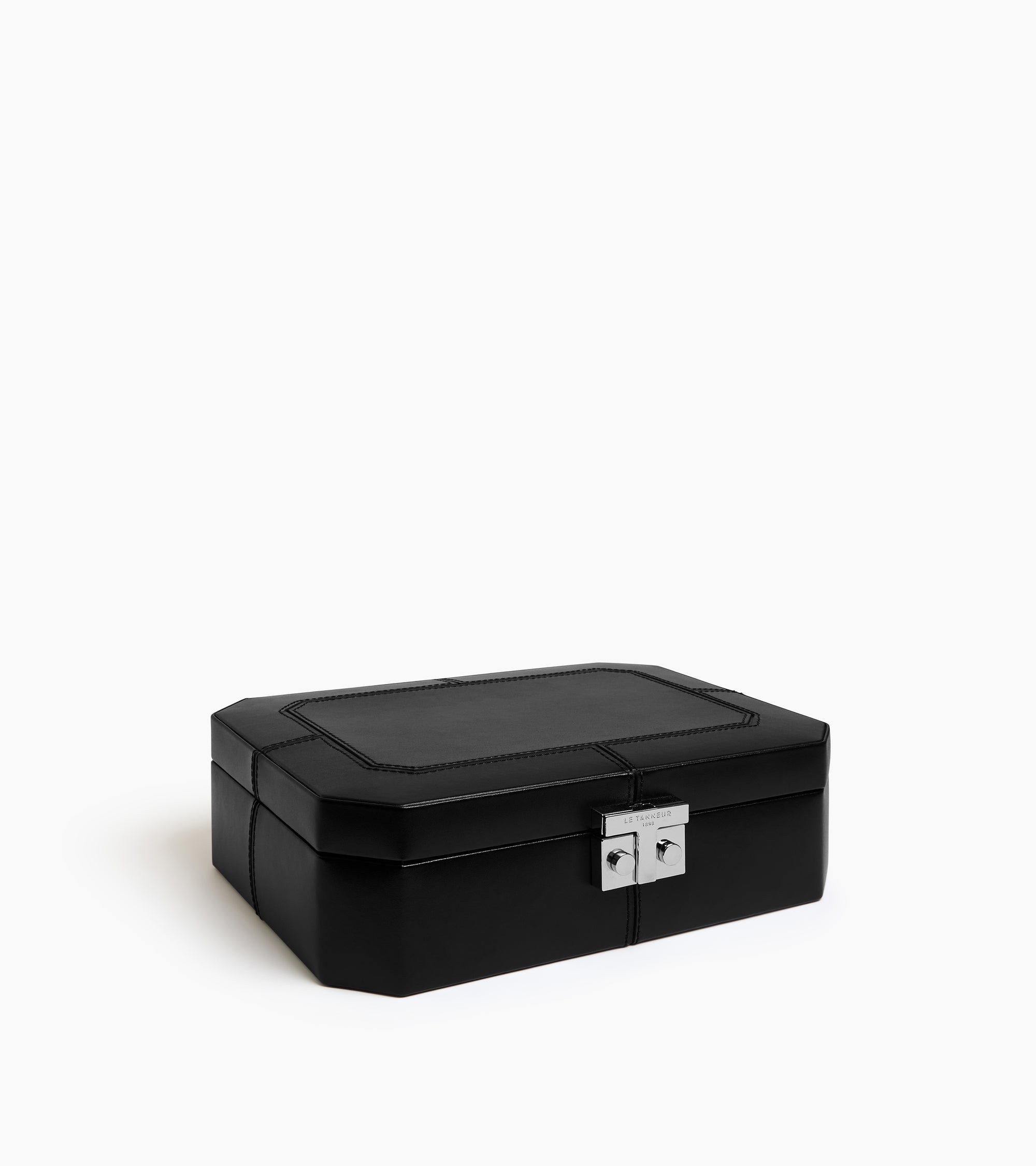 6-watch and cufflinks box in leather