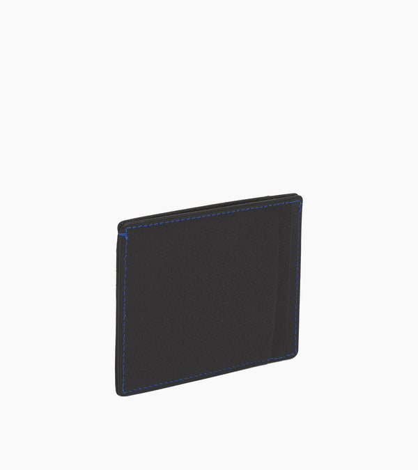 Charles documents holder in grained leather