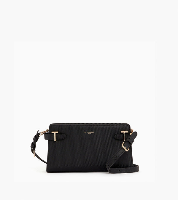 Emilie small shoulder bag in signature T leather