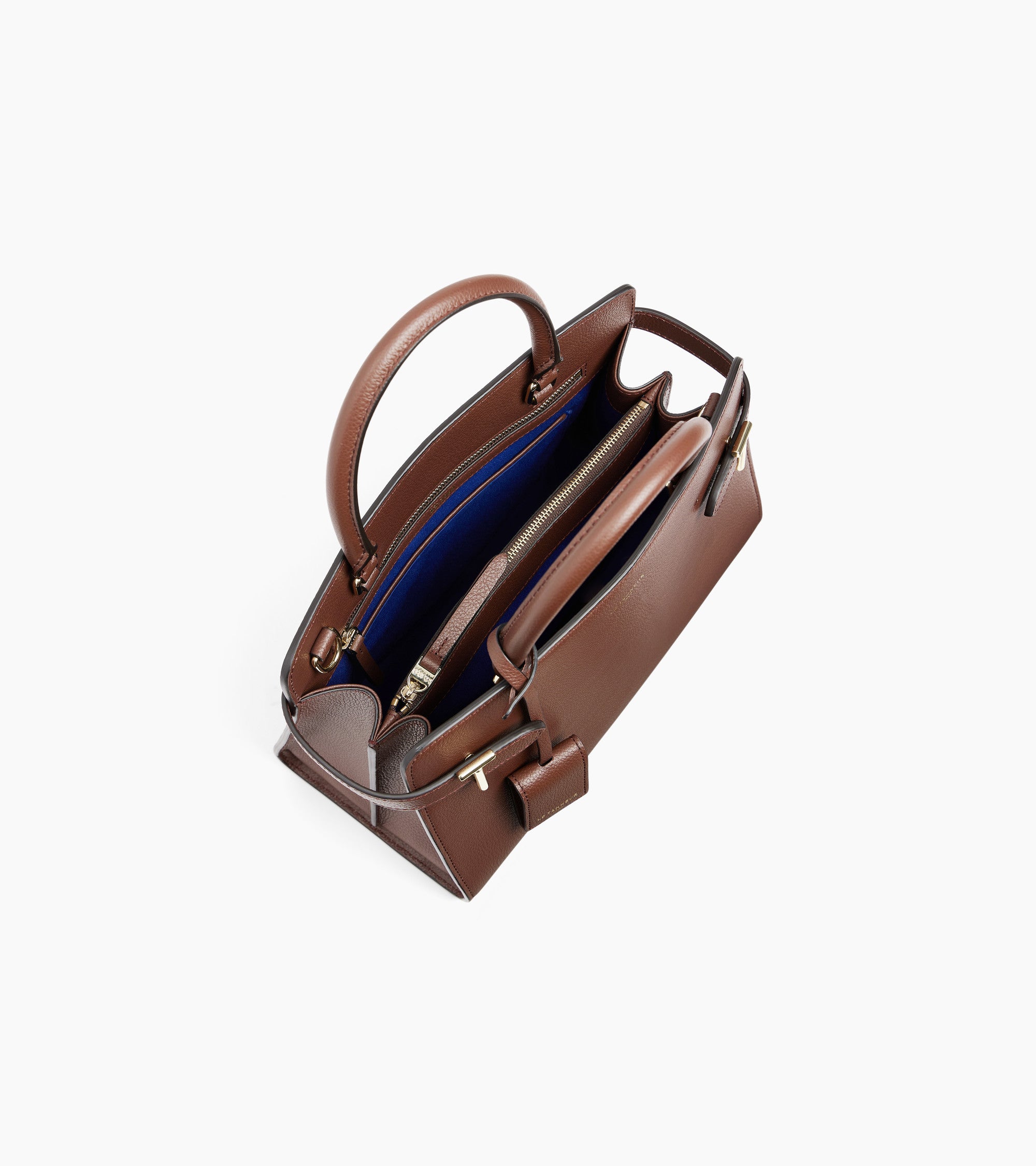 Emilie medium-sized handbag in grained leather
