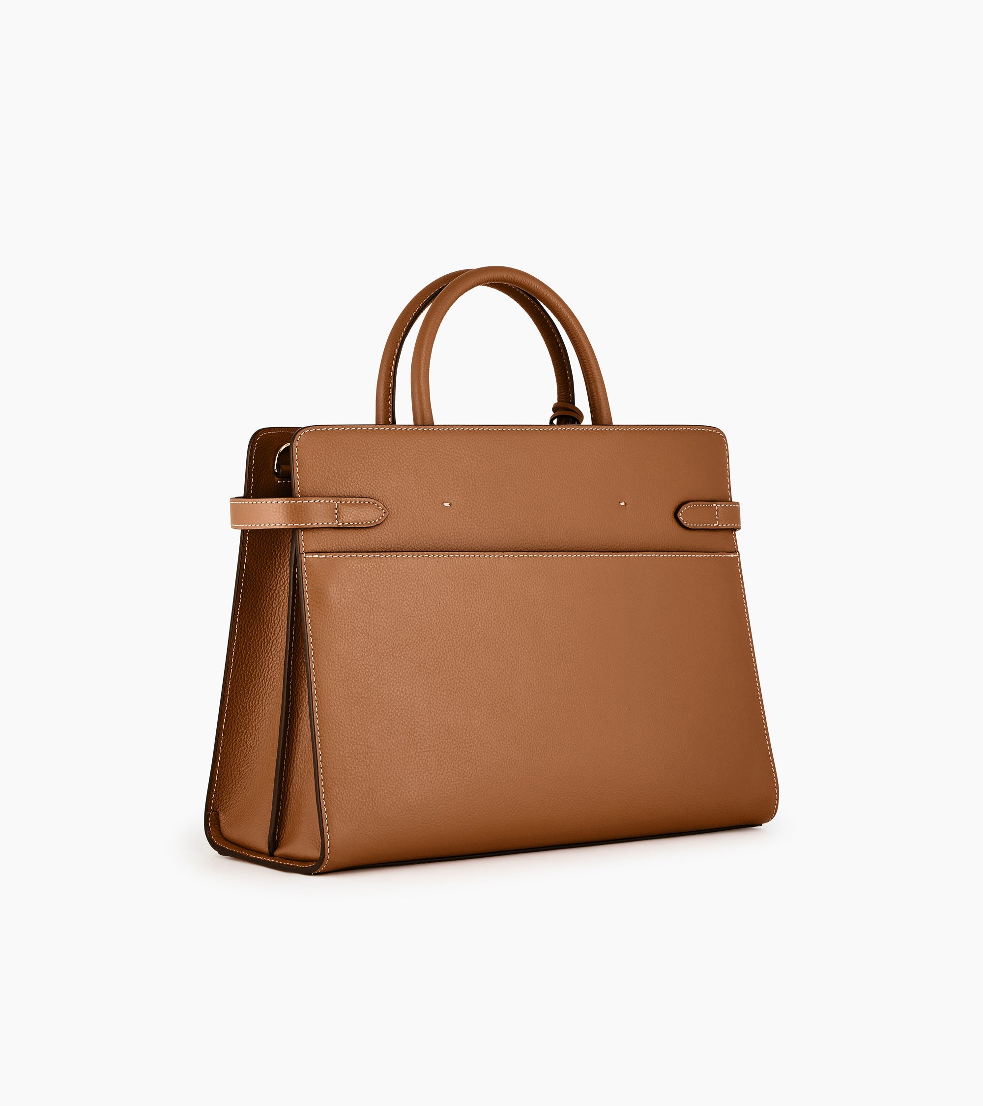 Emilie large handbag in grained leather