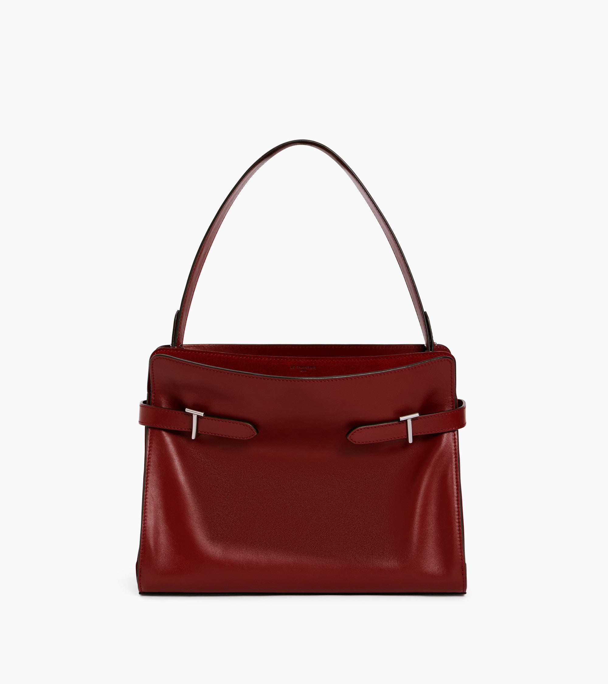 Emie large shoulderbag in smooth leather and nubuck