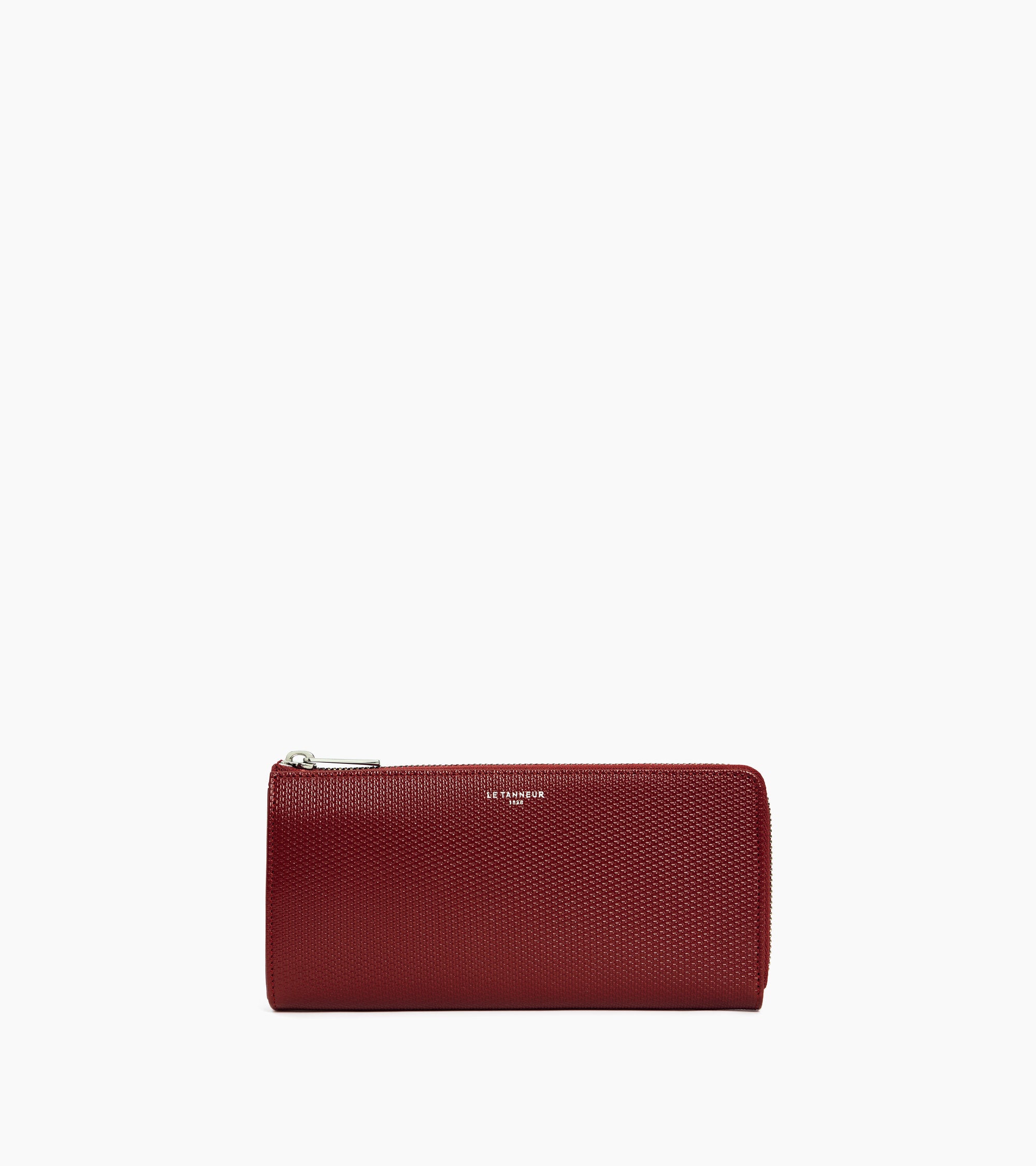 Emilie zipped travel companion in signature T leather