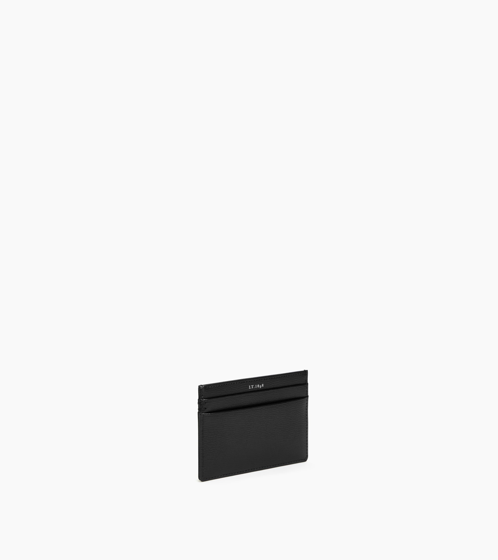 Lucien card holder signature T leather