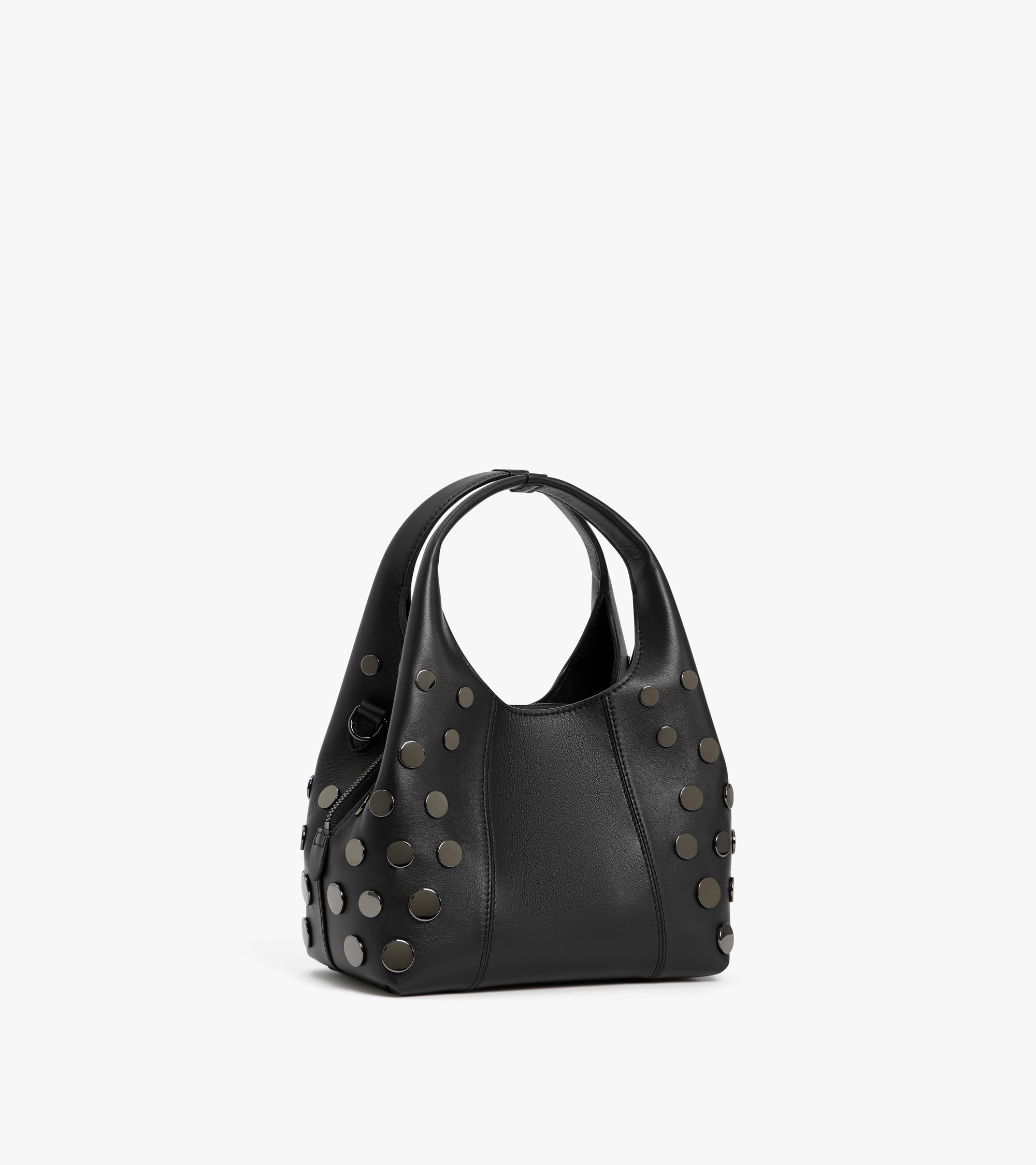 Juliette small handbag in smooth leather with studs