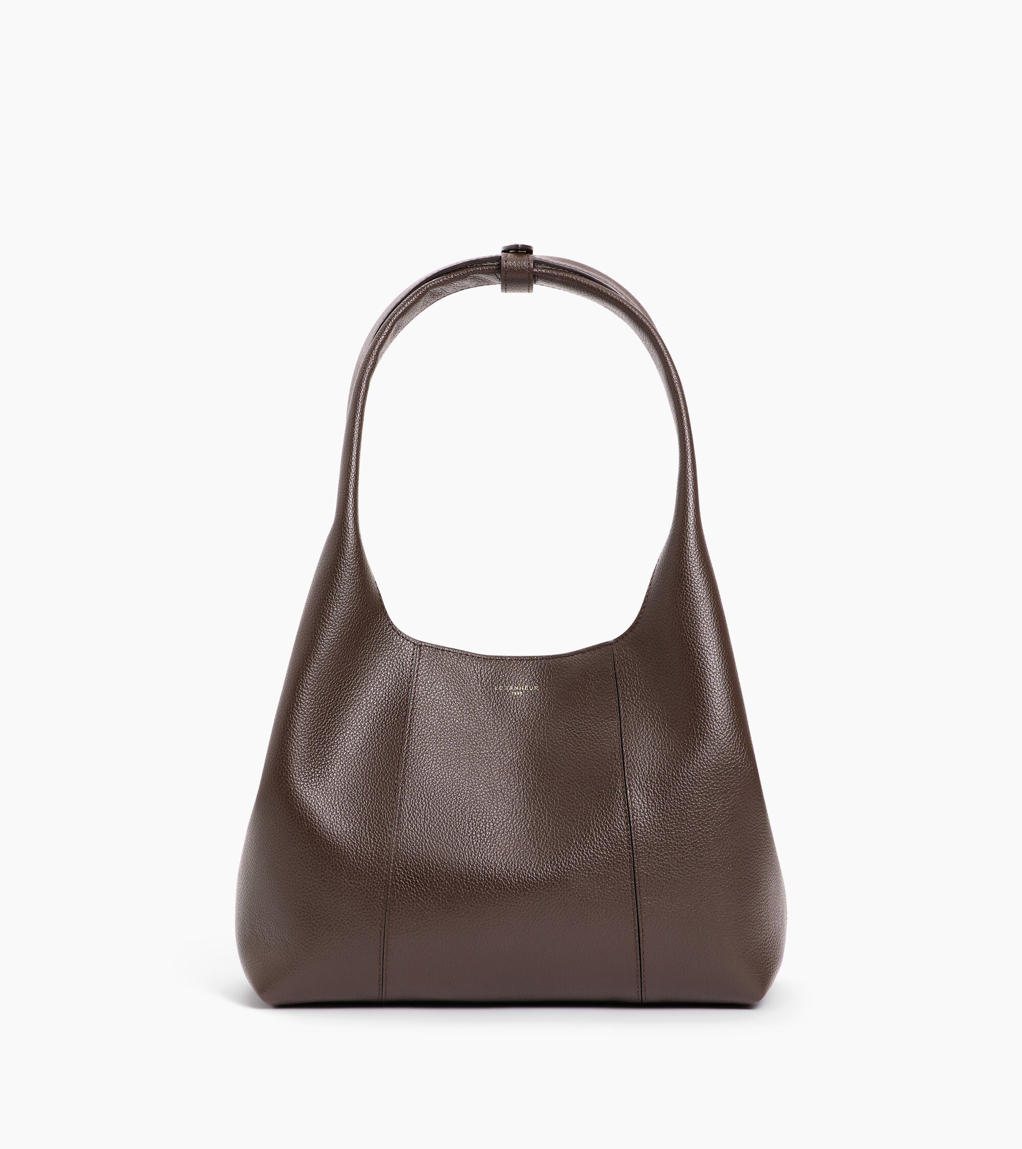 Juliette medium-sized shoulder bag in grained leather