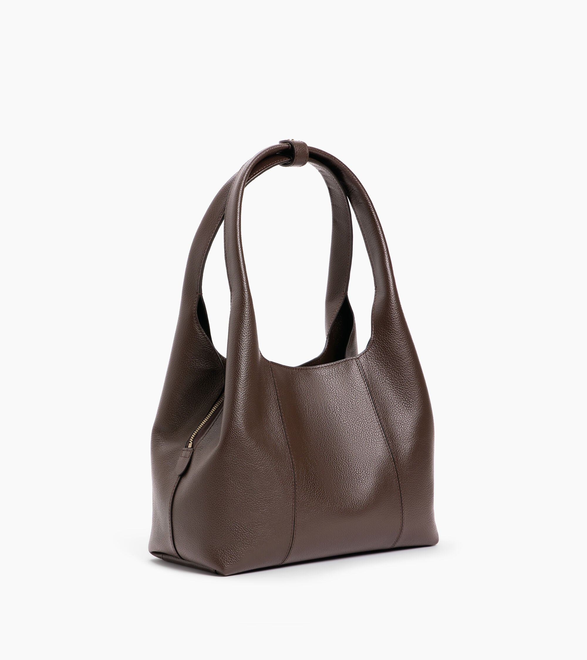 Juliette medium-sized shoulder bag in grained leather