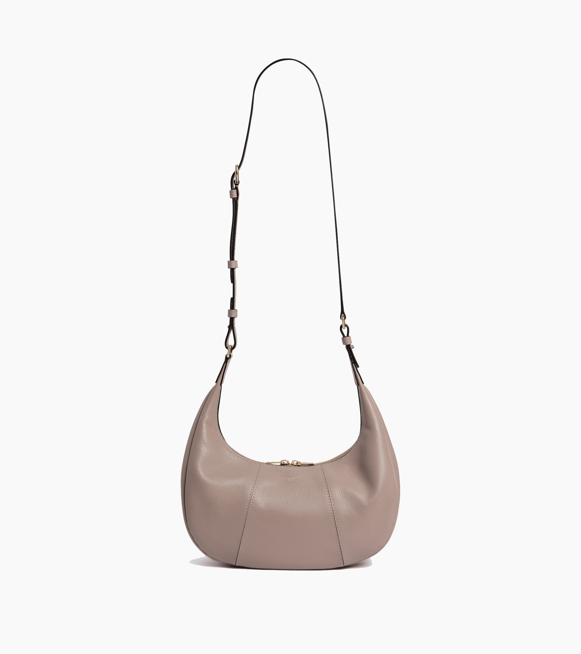 Juliette small hobo bag in grained leather