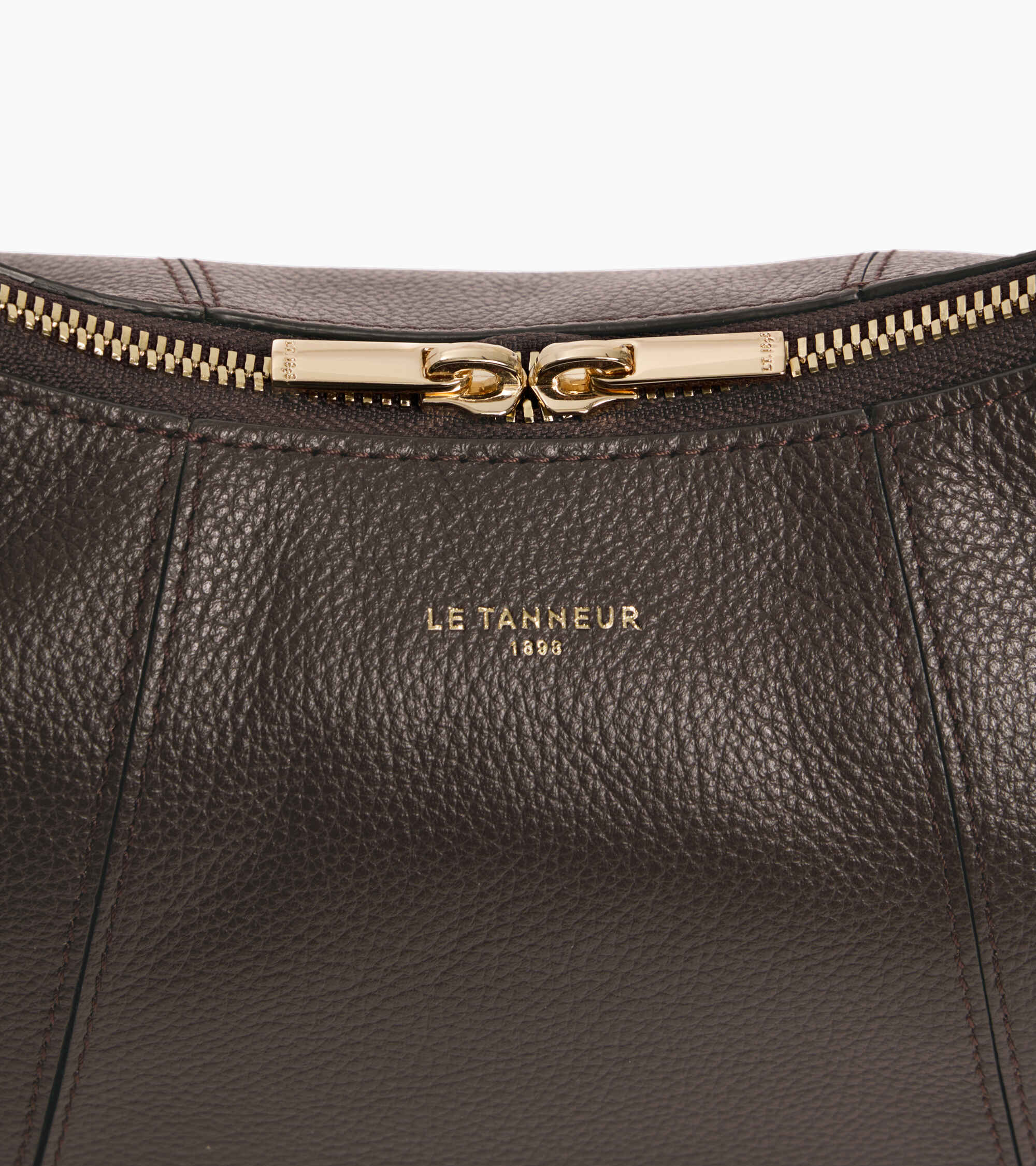 Juliette small hobo bag in grained leather