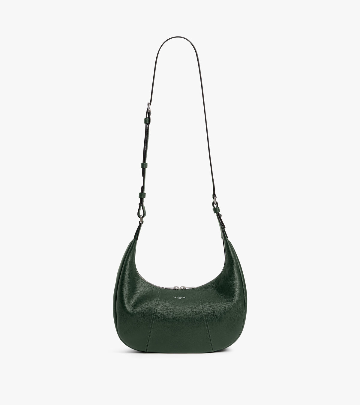 Juliette small hobo bag in grained leather