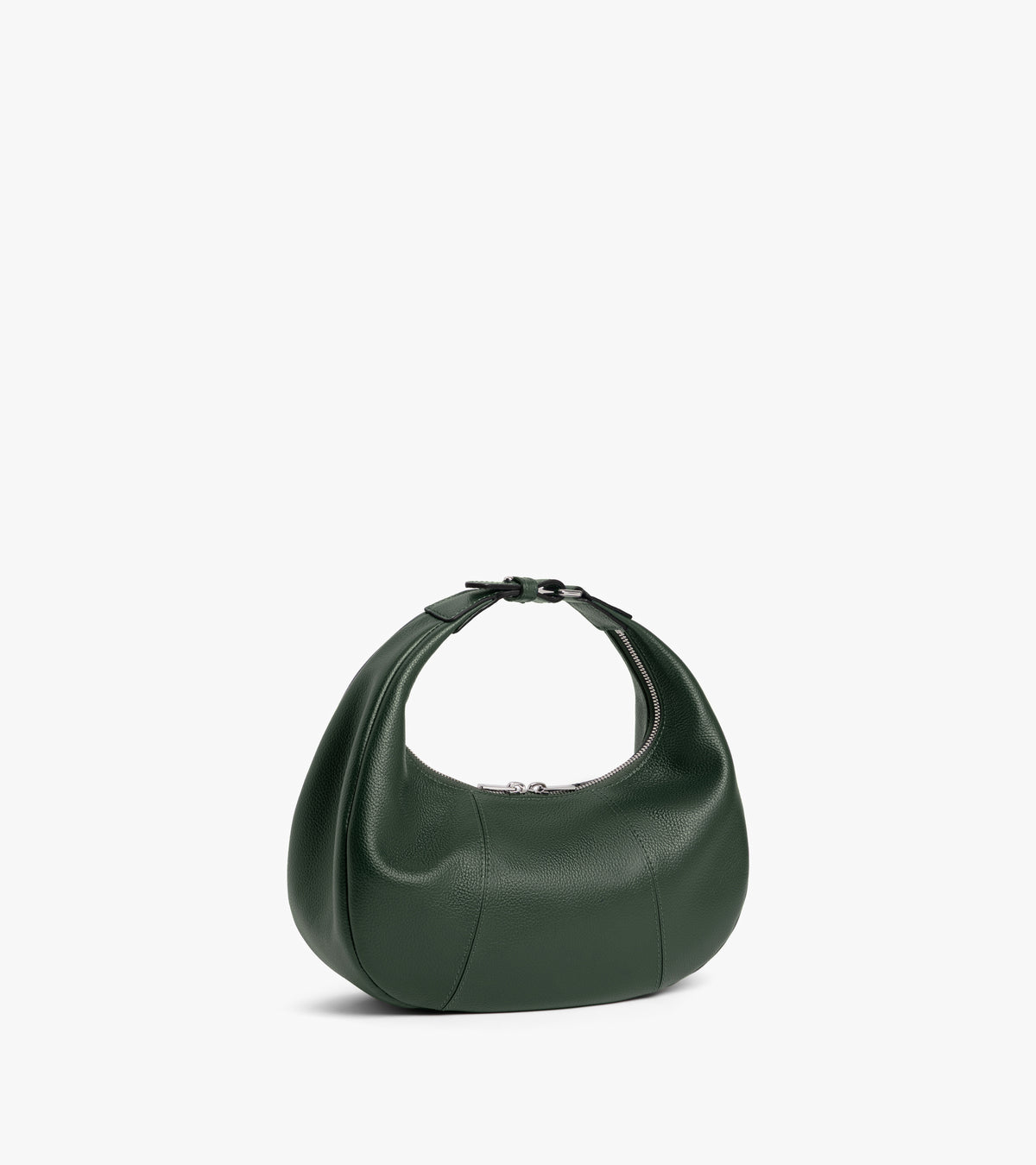 Juliette small hobo bag in grained leather