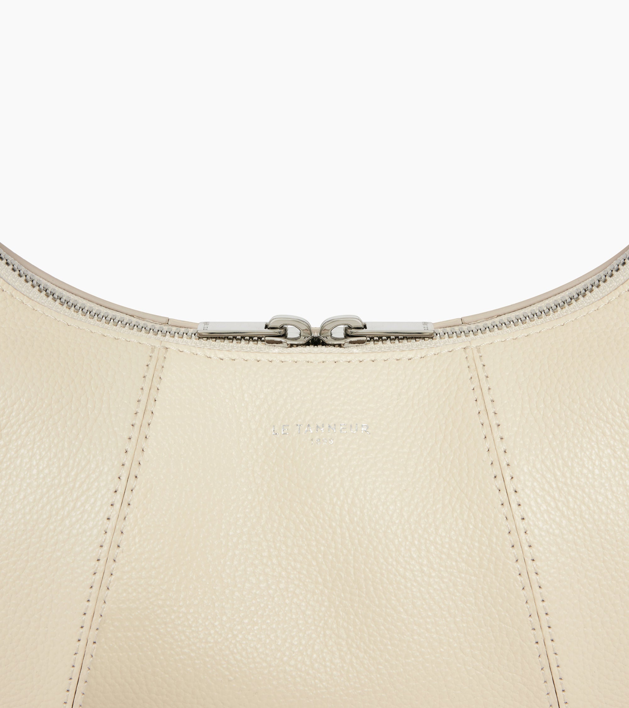Juliette small, grained leather hobo bag
