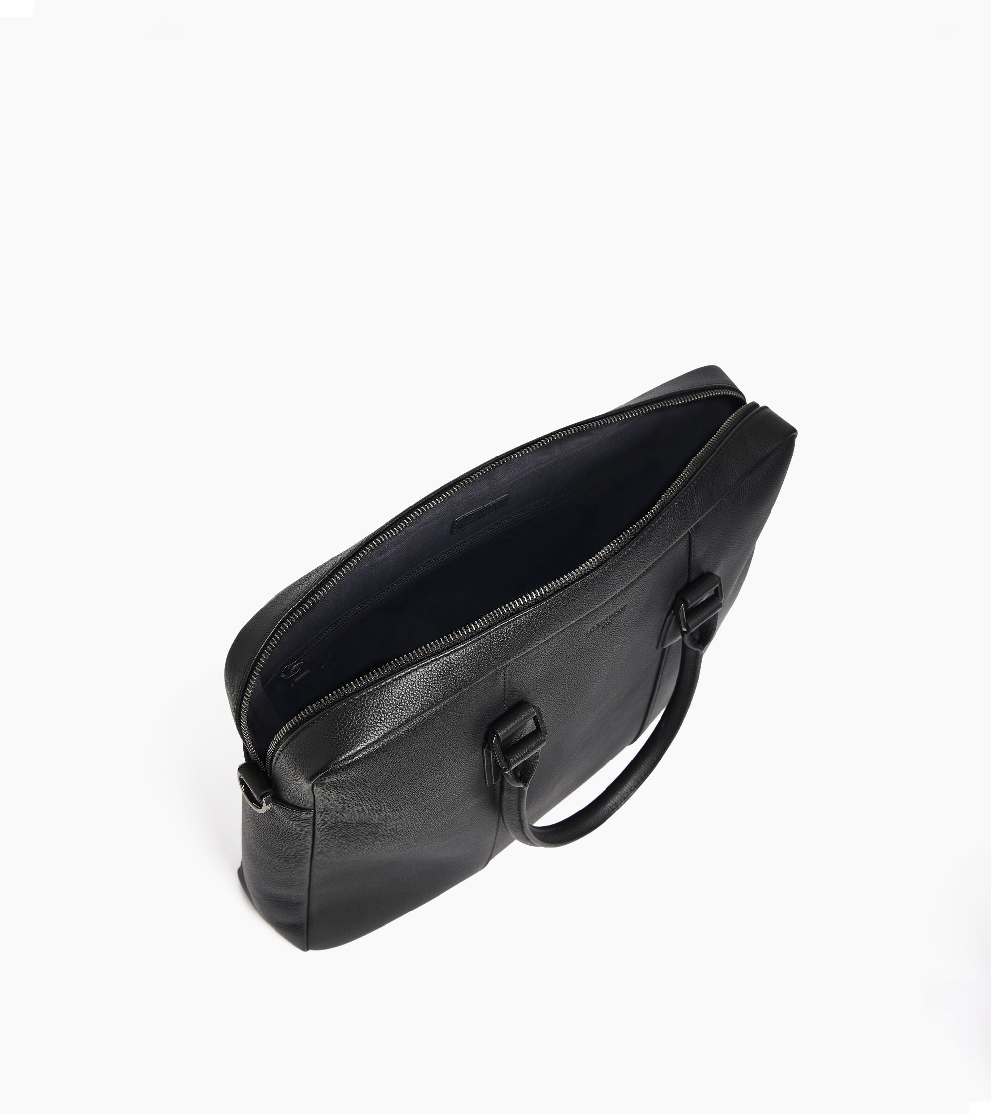 Marceau slim 17" grained leather document case