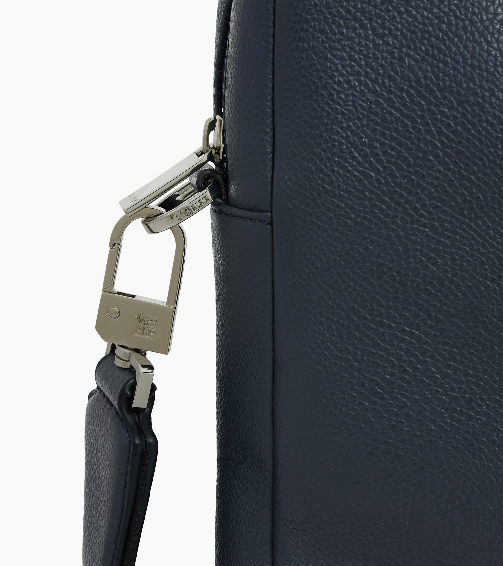 Marceau small 14" briefcase in grained leather