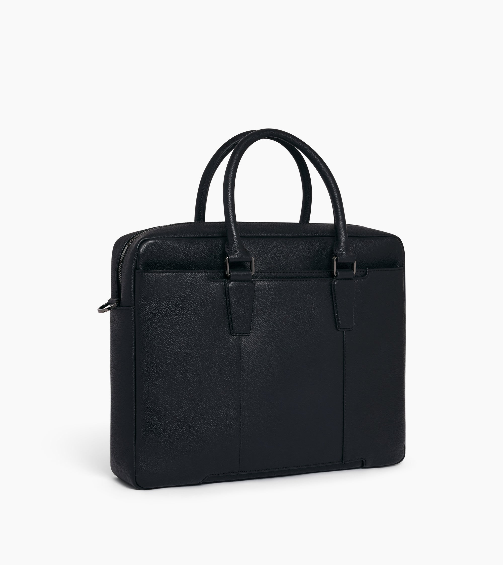 Marceau small 14" briefcase in grained leather