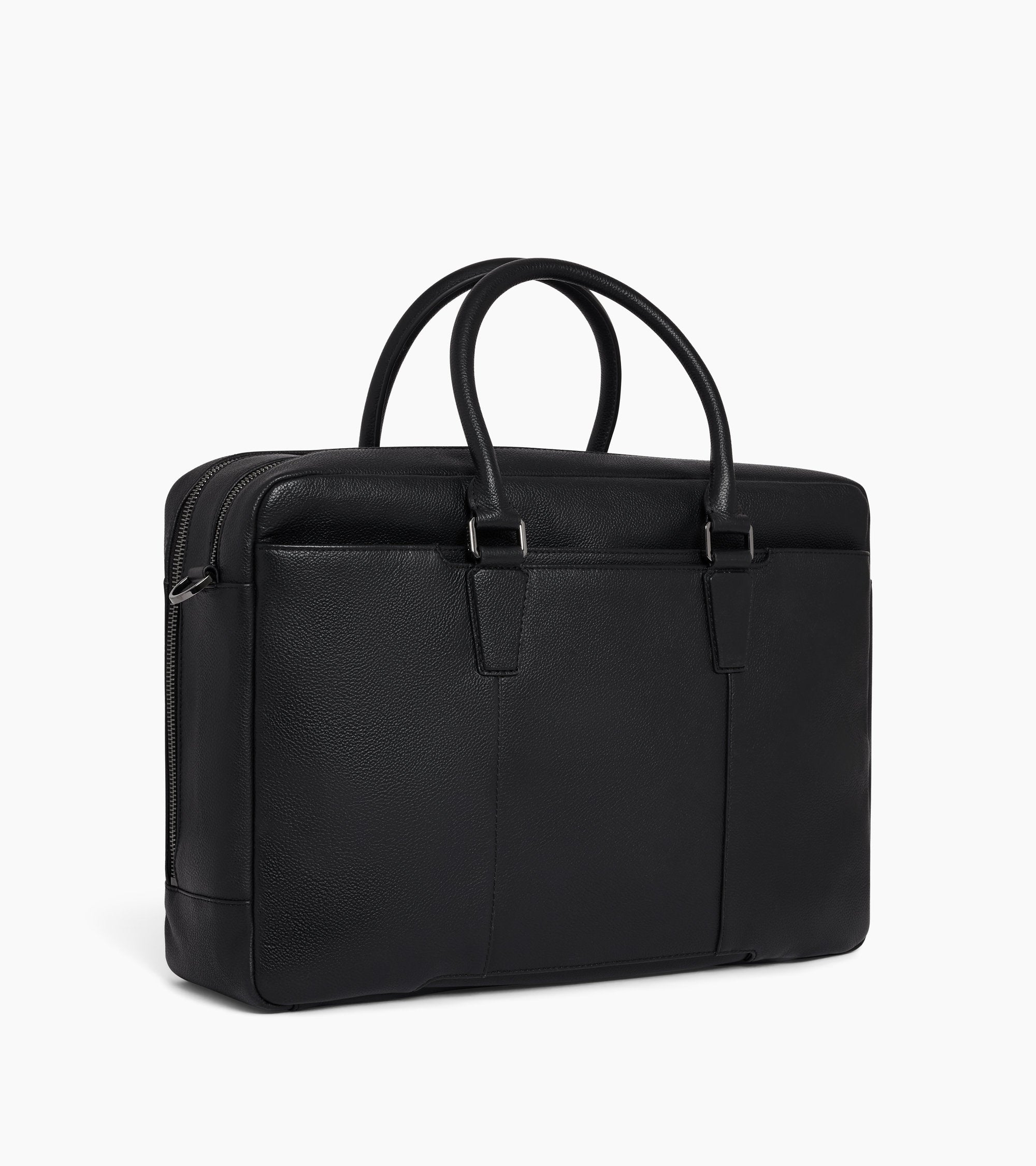 Marceau 17" large model briefcase in grained leather