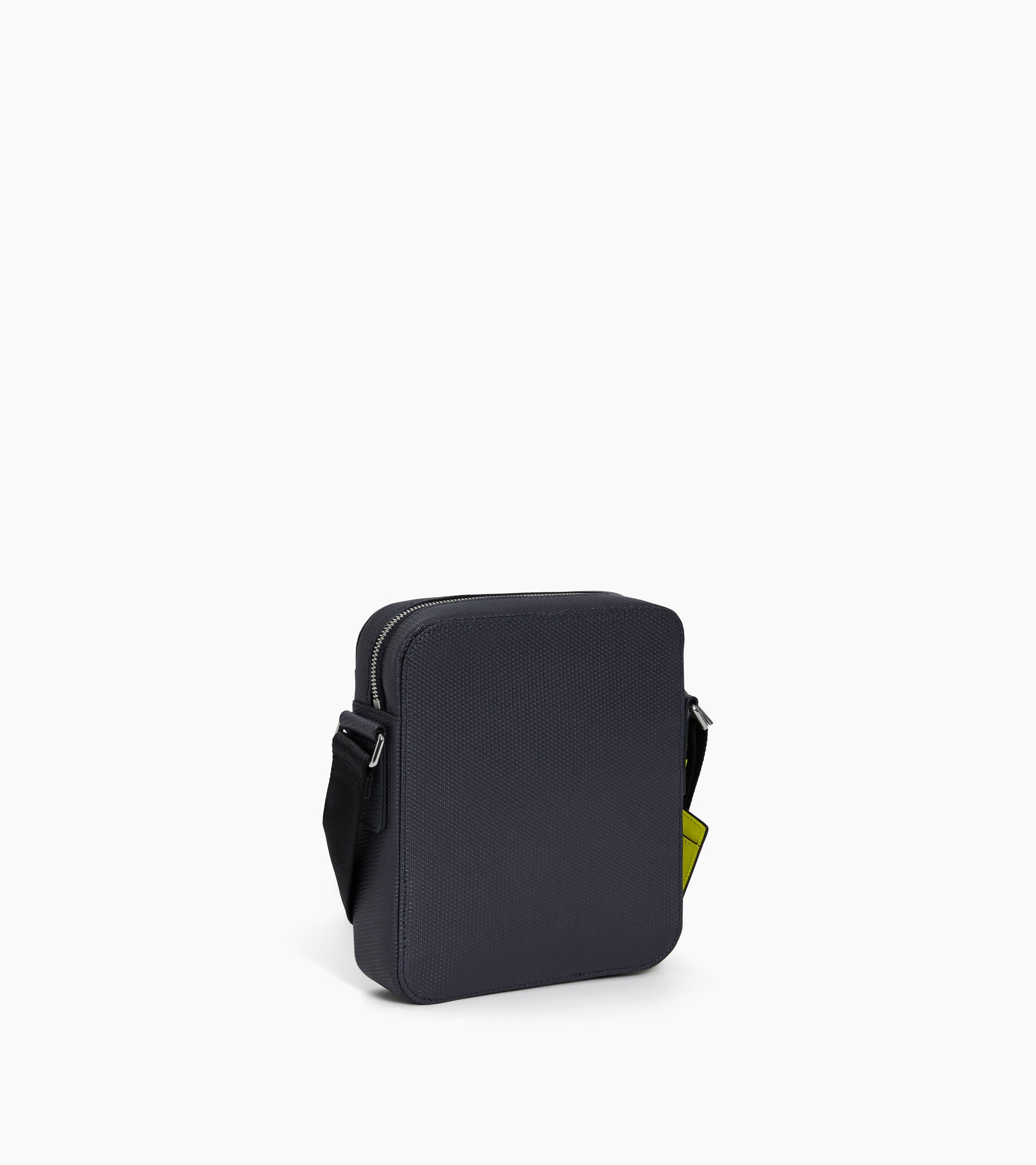 Emile small zipped satchel in signature T leather