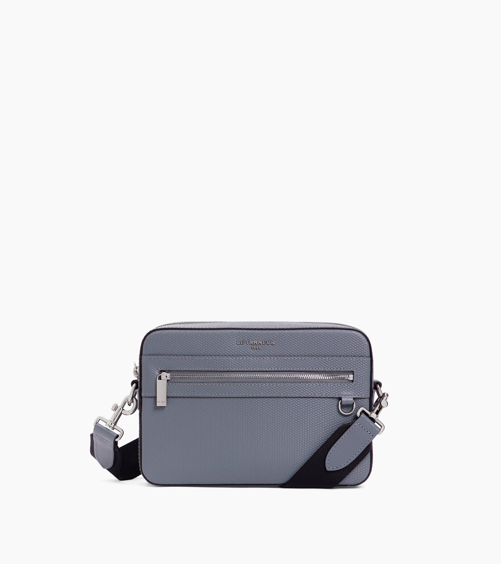 Emile small shoulder bag in T signature leather