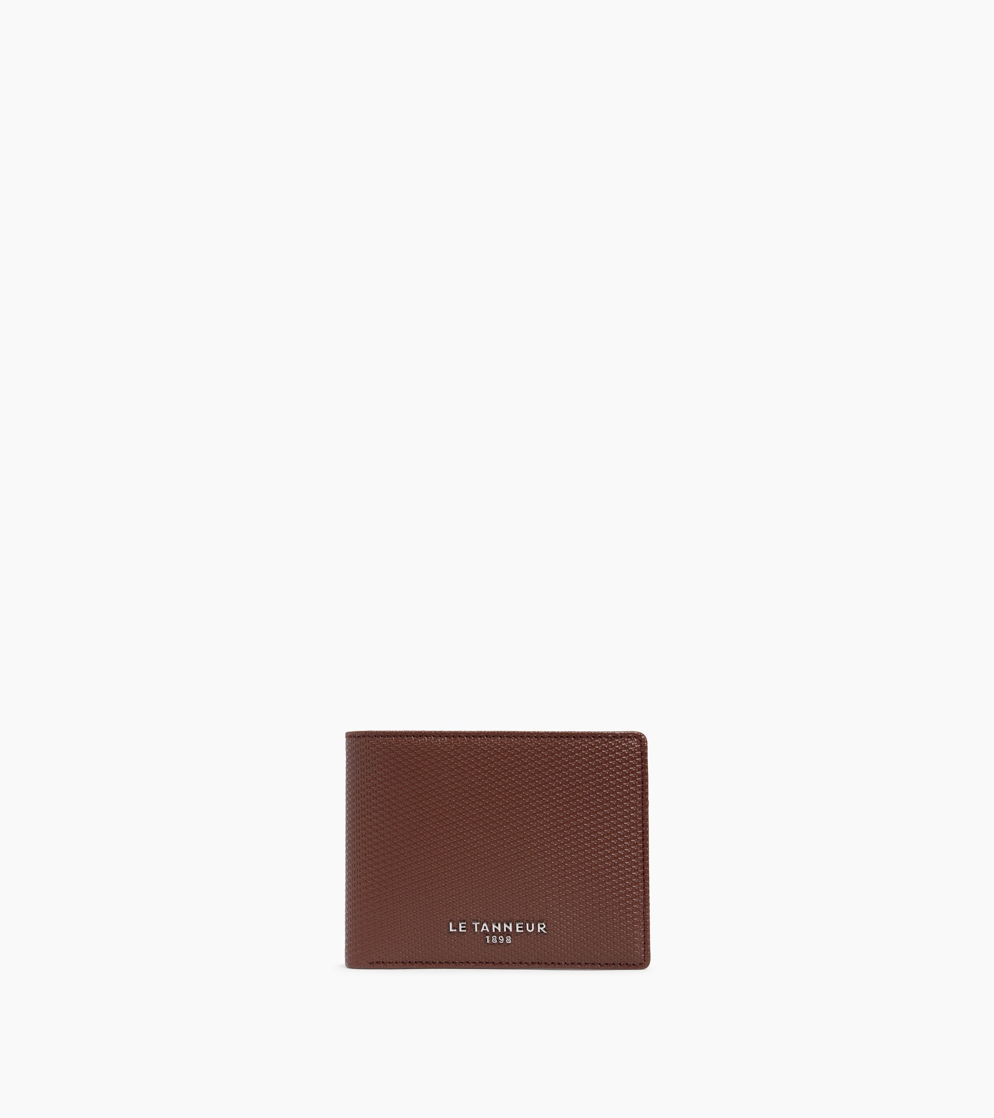 Emile horizontal zipped wallet in signature T leather