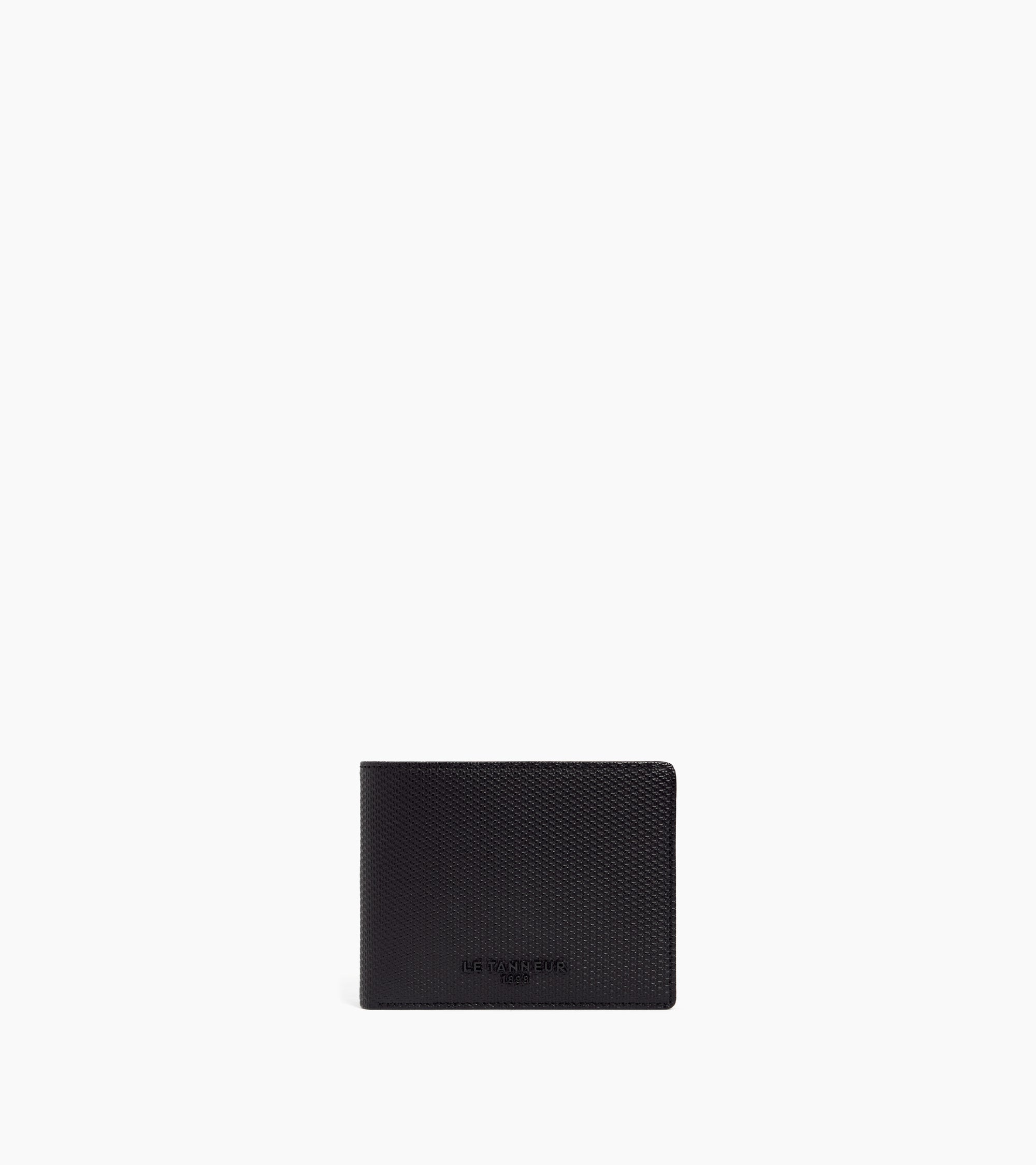 Emile horizontal zipped wallet in signature T leather