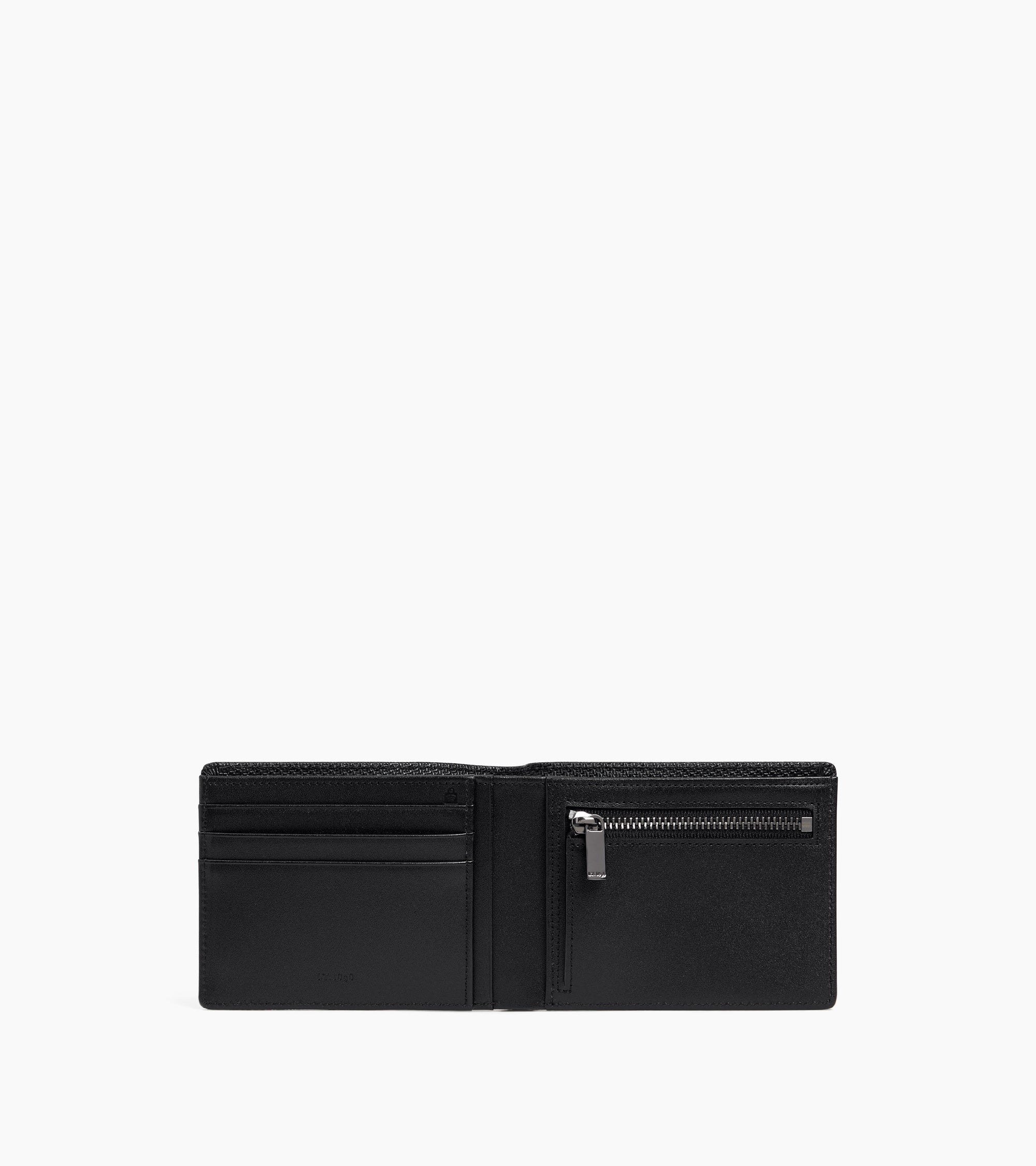 Emile horizontal zipped wallet in signature T leather