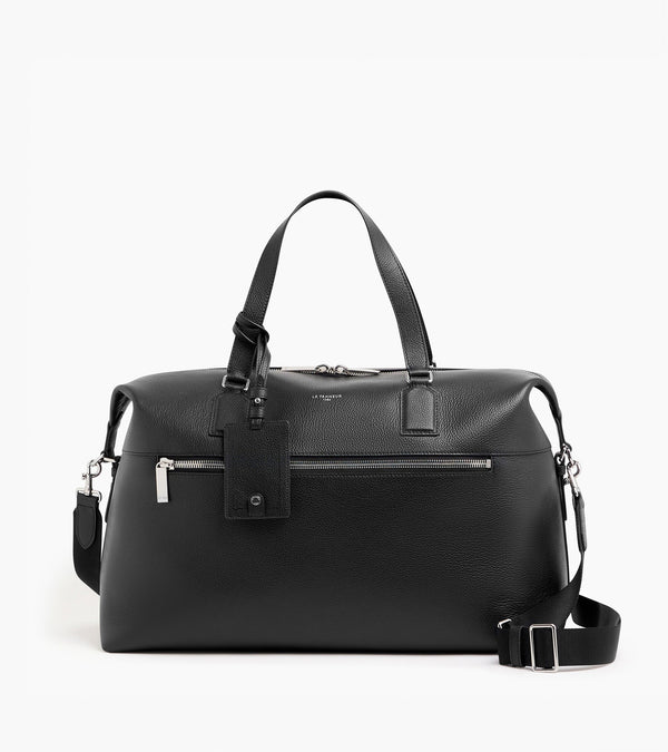 Emile 24h travel bag in grained leather