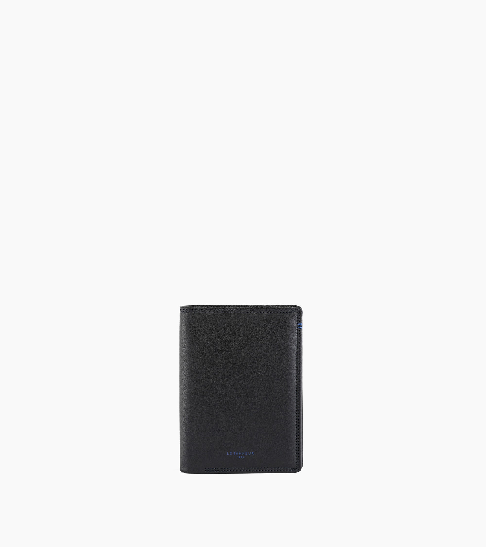 Martin small wallet in smooth leather black